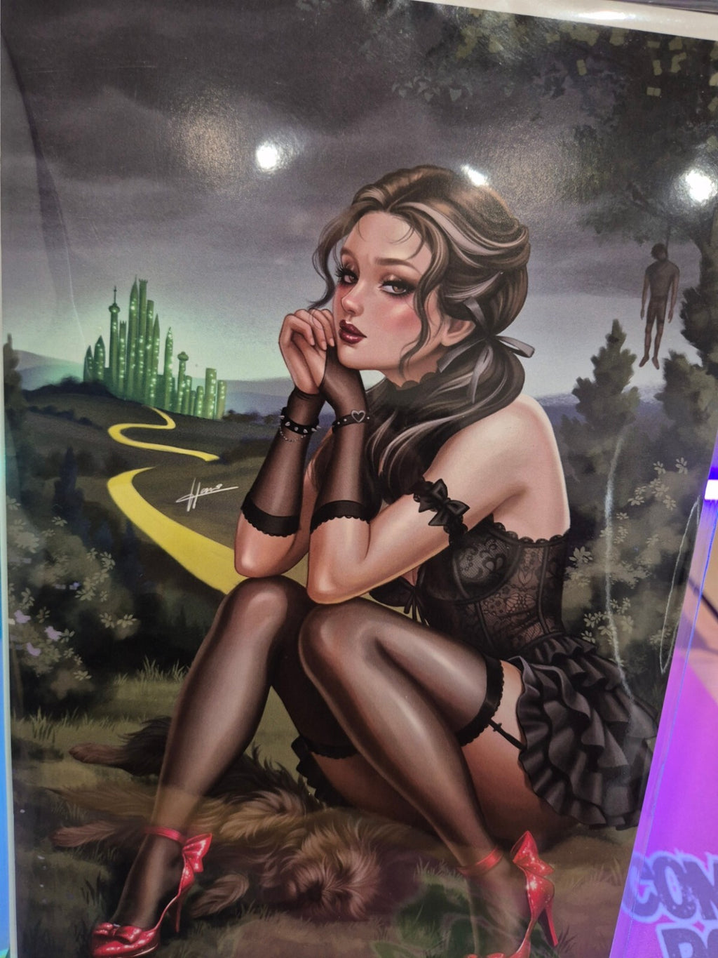 Artist Alley, Dorothy Wizard Of Oz, Rarer Dark Issue with Hanging Man