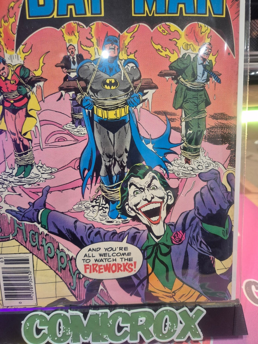 Batman #321, 1980, UK Price Variant, Jokers Birthday, VF/NM- 9.0/9.2