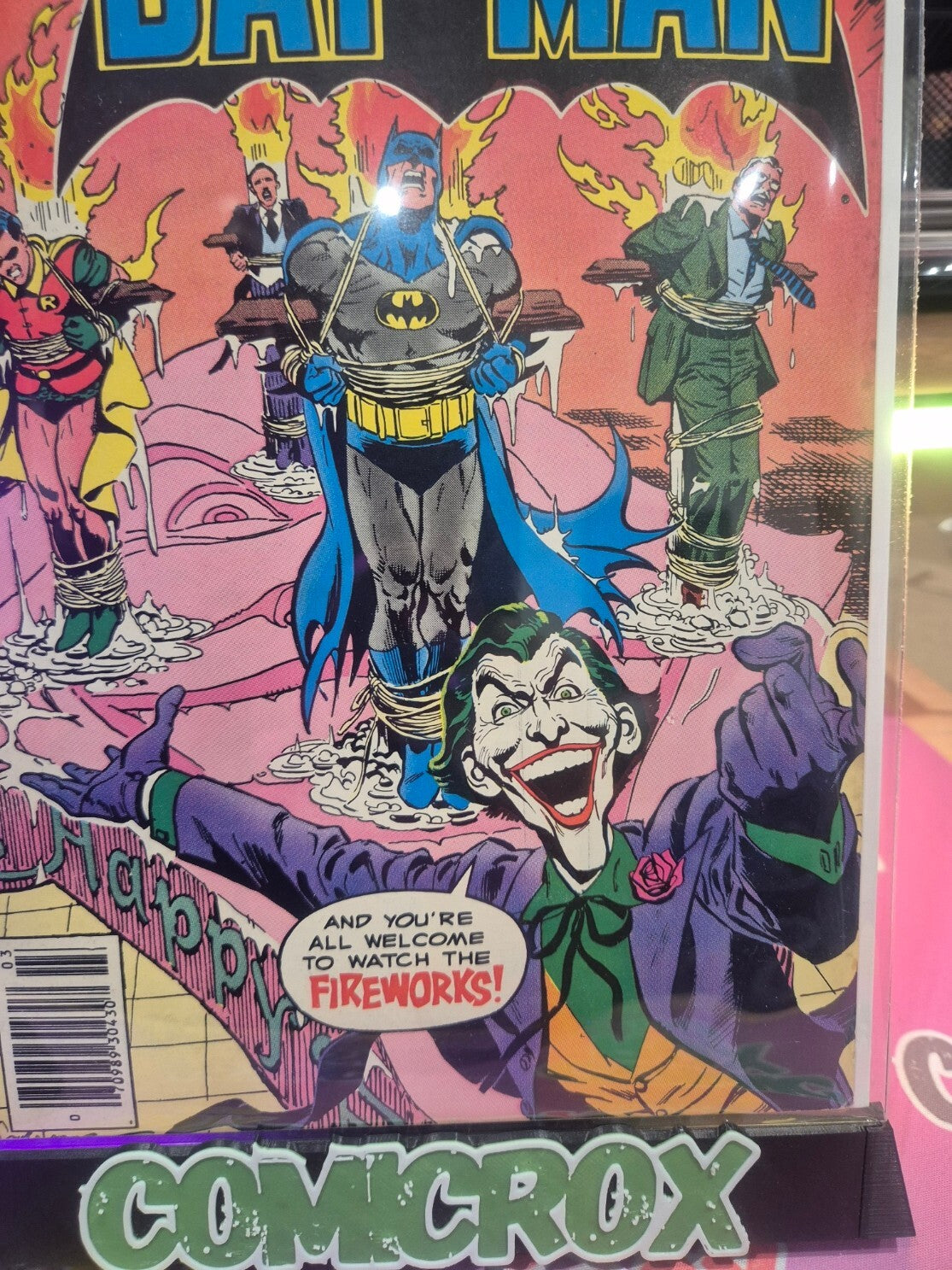 Batman #321, 1980, UK Price Variant, Jokers Birthday, VF/NM- 9.0/9.2