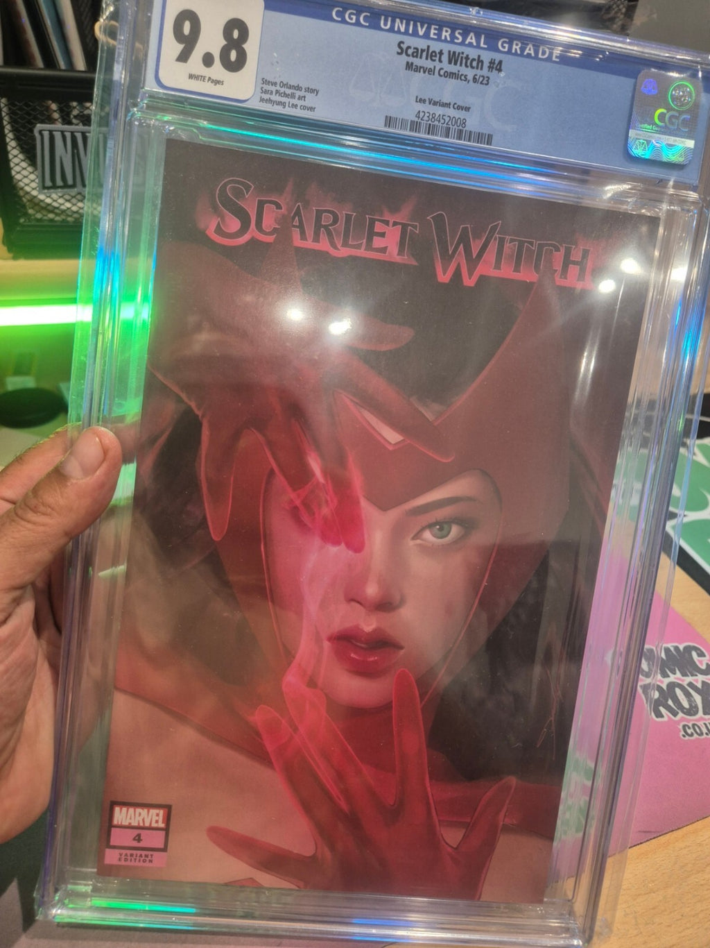 Scarlet Witch #3, CGC 9.8, 2023, 1st App Scythia, Lee Variant
