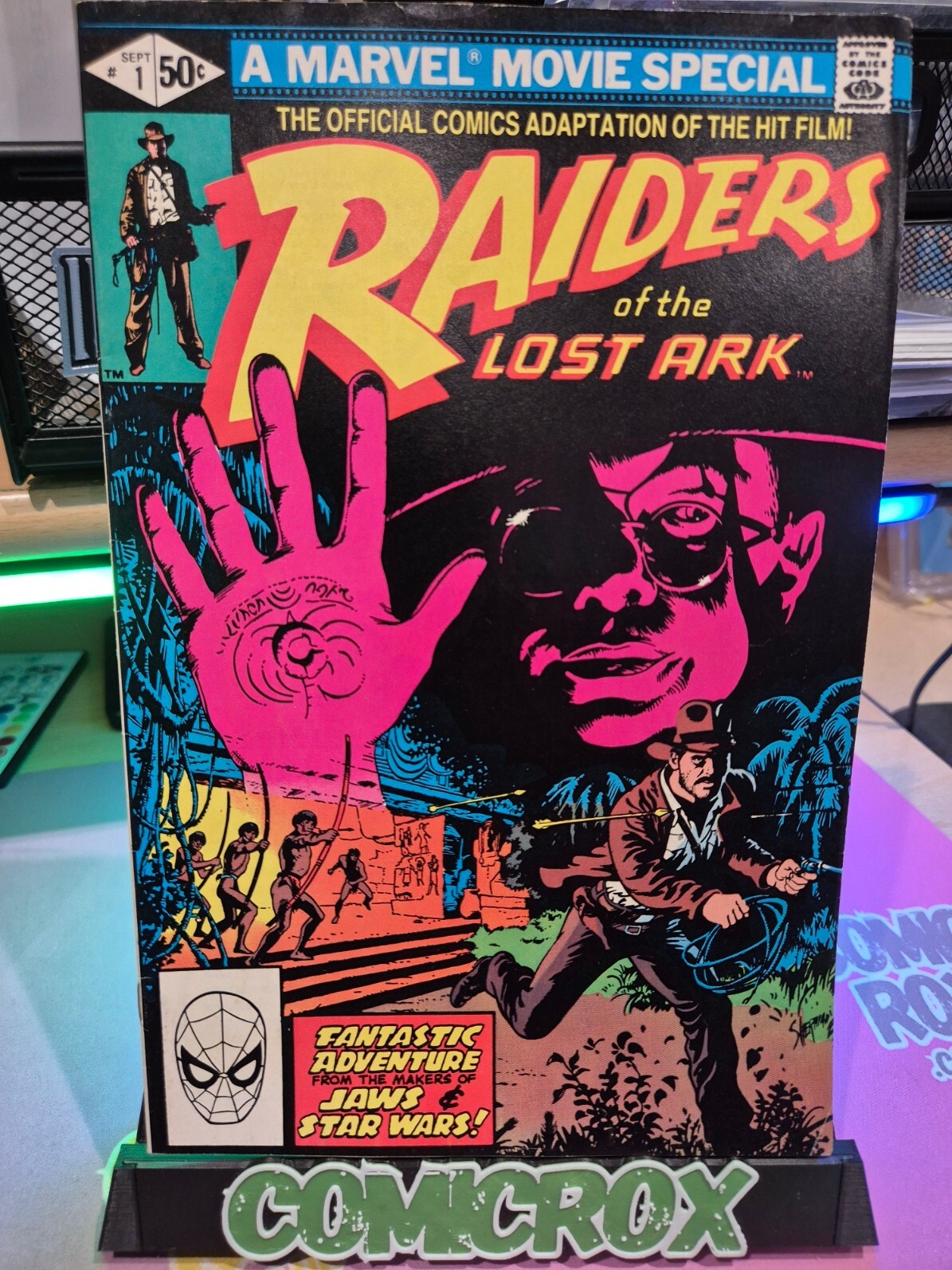 Raiders of the Lost Ark #1, 1981, Marvel V High Grade, VF/NM or Higher
