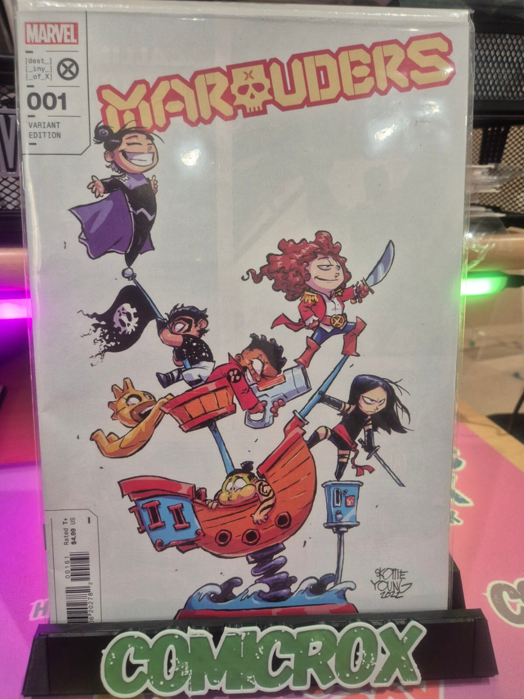 Marauders #1, 2022, Skottie Young Variant, VF/NM