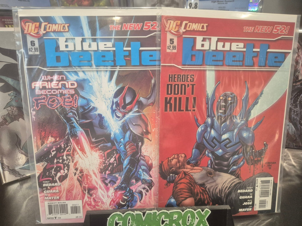 Blue Beetle New 52, Complete Run Issues 1 to 12, DC, Tyler Kirkham, NM