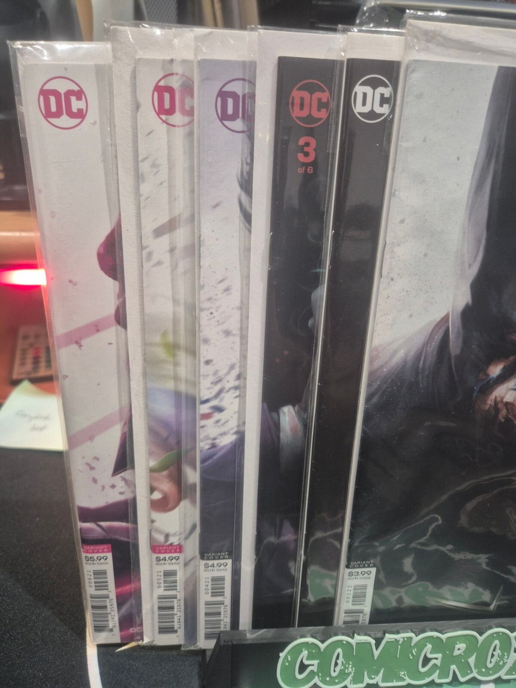 Dceased Complete Set #1-6, Inc Rare Variants, All High Grade