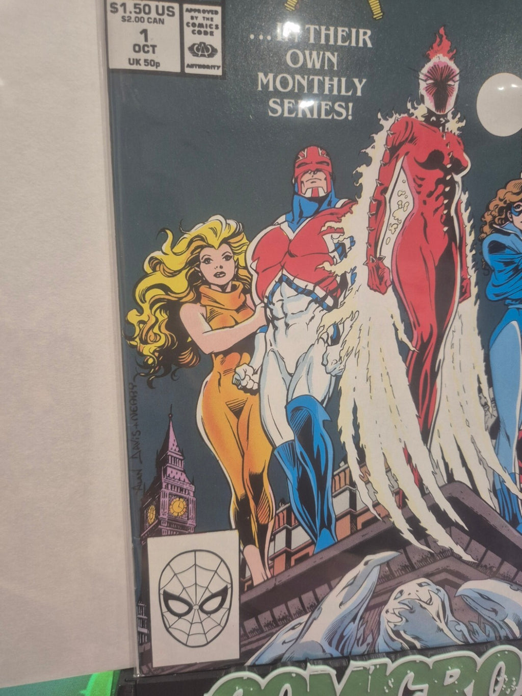 Excalibur #1, 1988, Premiere Issue, 1st app. Widget, NM