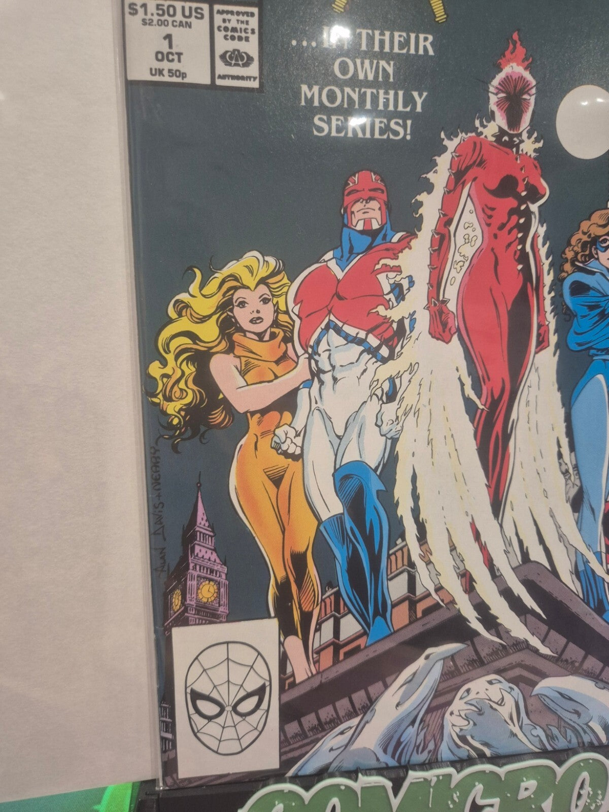 Excalibur #1, 1988, Premiere Issue, 1st app. Widget, NM
