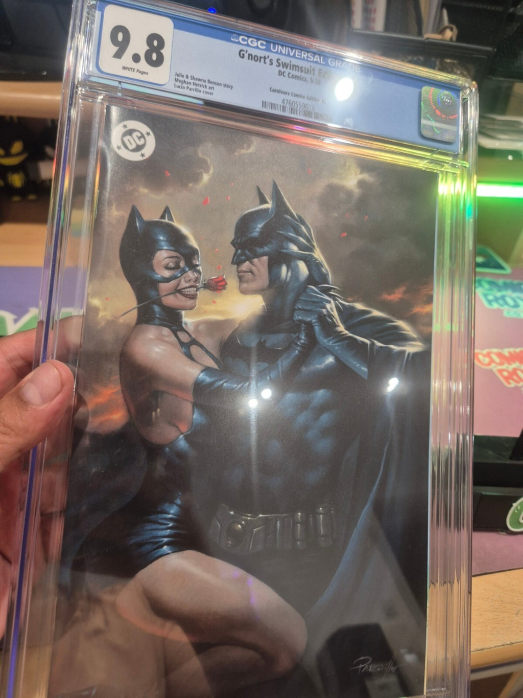 G'nort's Illustrated Swimsuit Edition #1, CGC 9.8, Parrillo Ltd 800