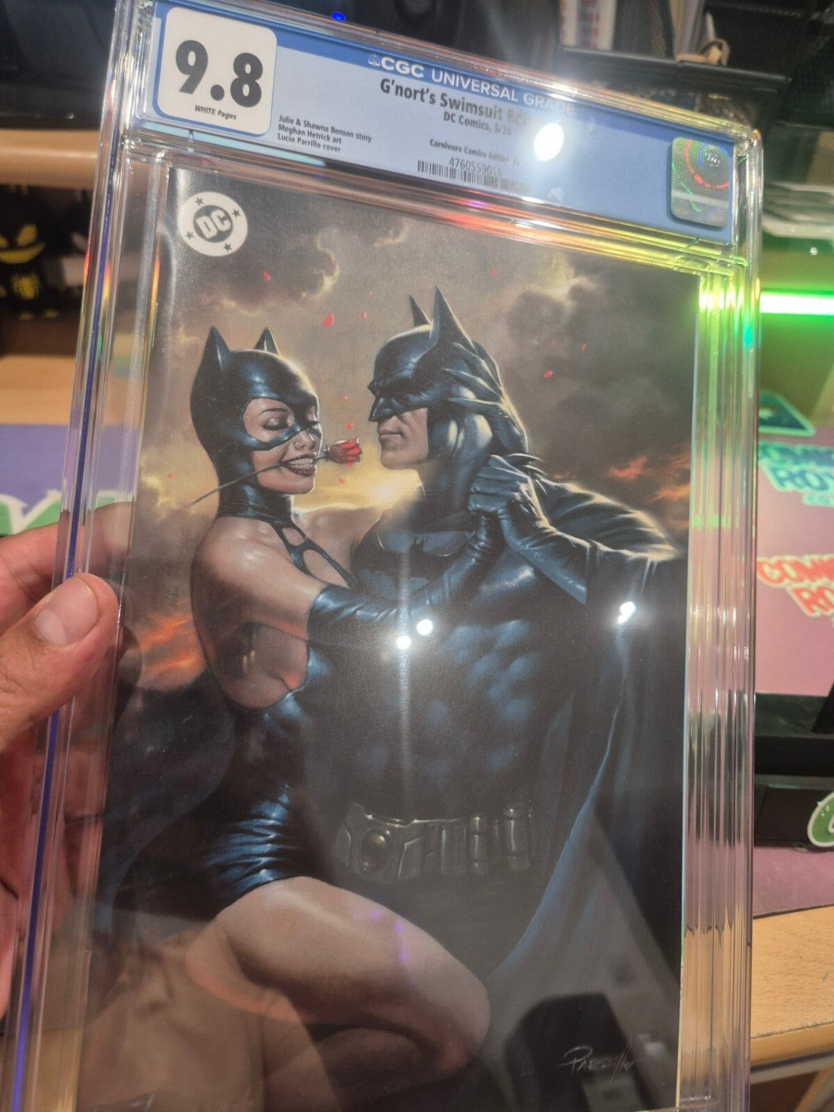 G'nort's Illustrated Swimsuit Edition #1, CGC 9.8, Parrillo Ltd 800
