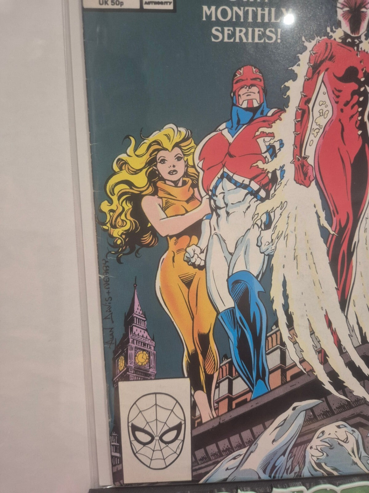 Excalibur #1, 1988, Premiere Issue, 1st app. Widget, VF/VF+
