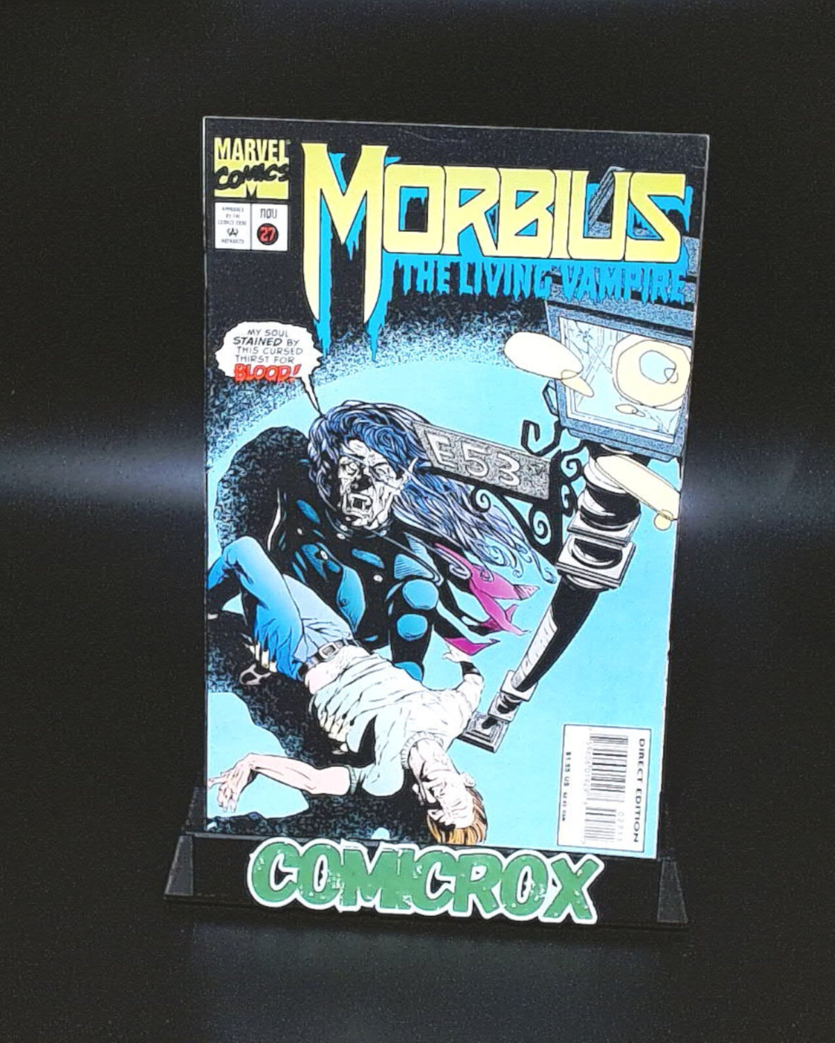 Morbius The Living Vampire #27, 1994, Marvel, High Grade NM