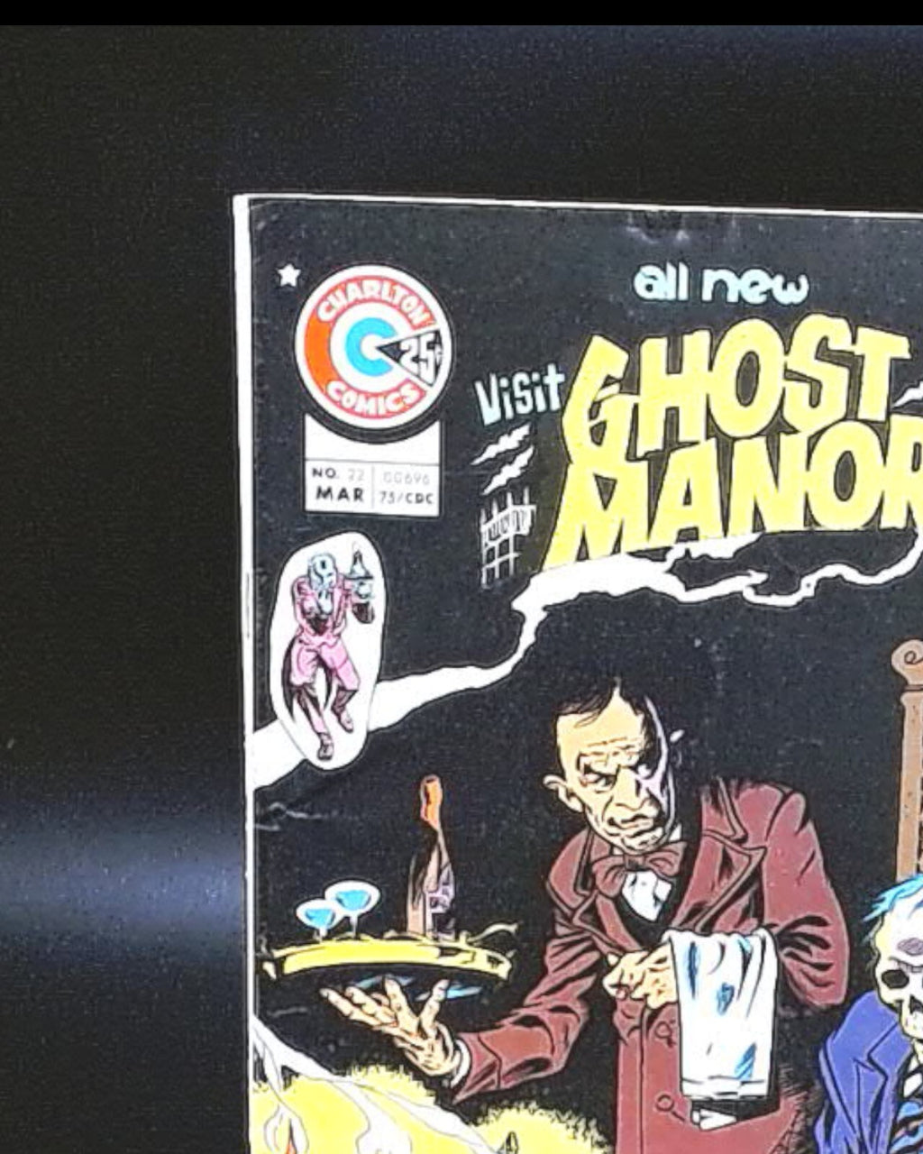 Ghost Manor #22, 1975, Charlton Comics,  FN-