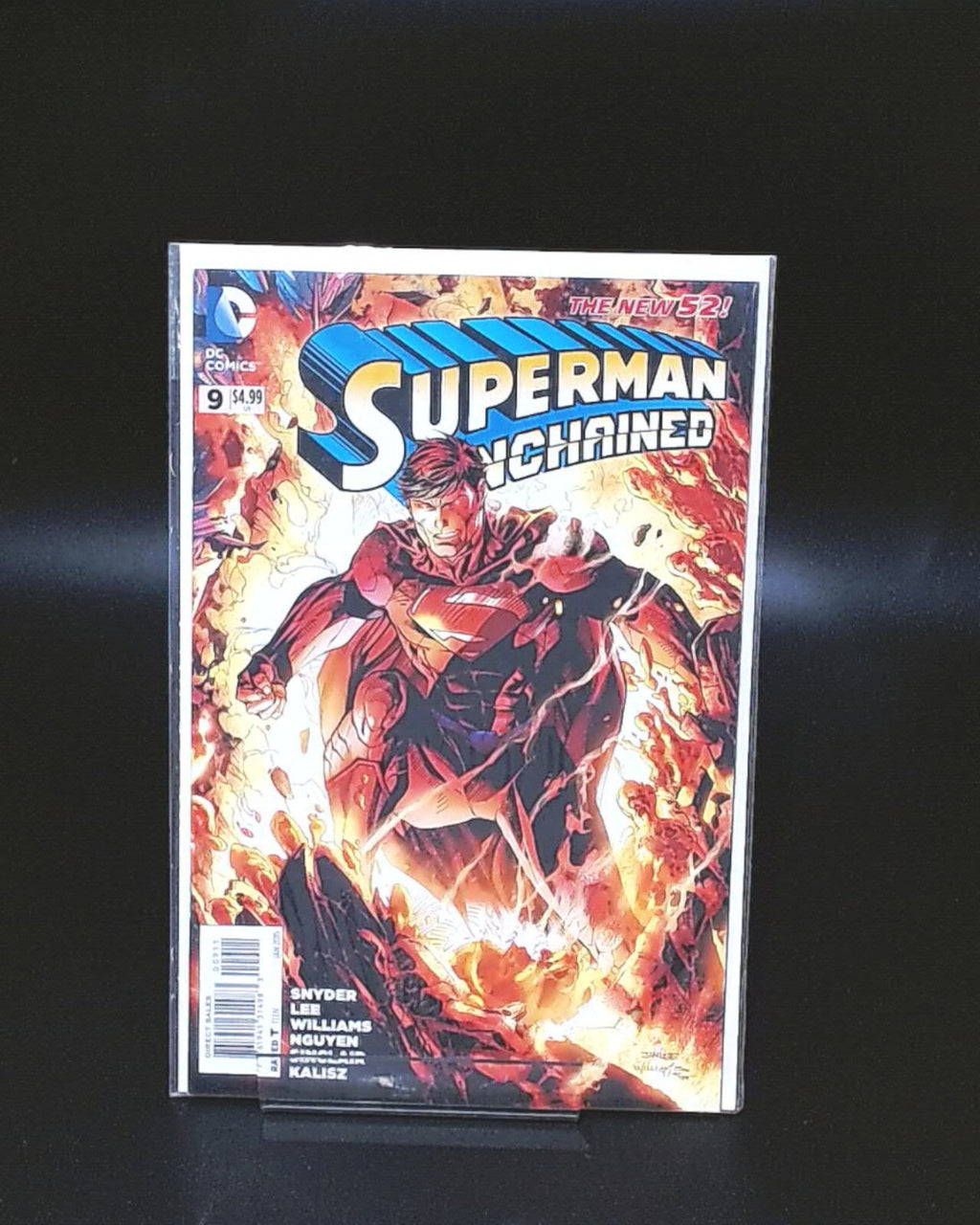Superman Unchained #1–9 Complete Series, Snyder & Jim Lee, NM