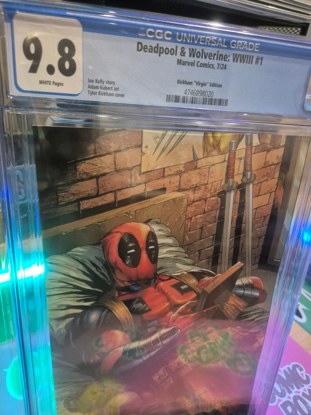 Deadpool & Wolverine: WWIII #1, CGC 9.8, Tyler Kirkham Exclusive Virgin Variant
