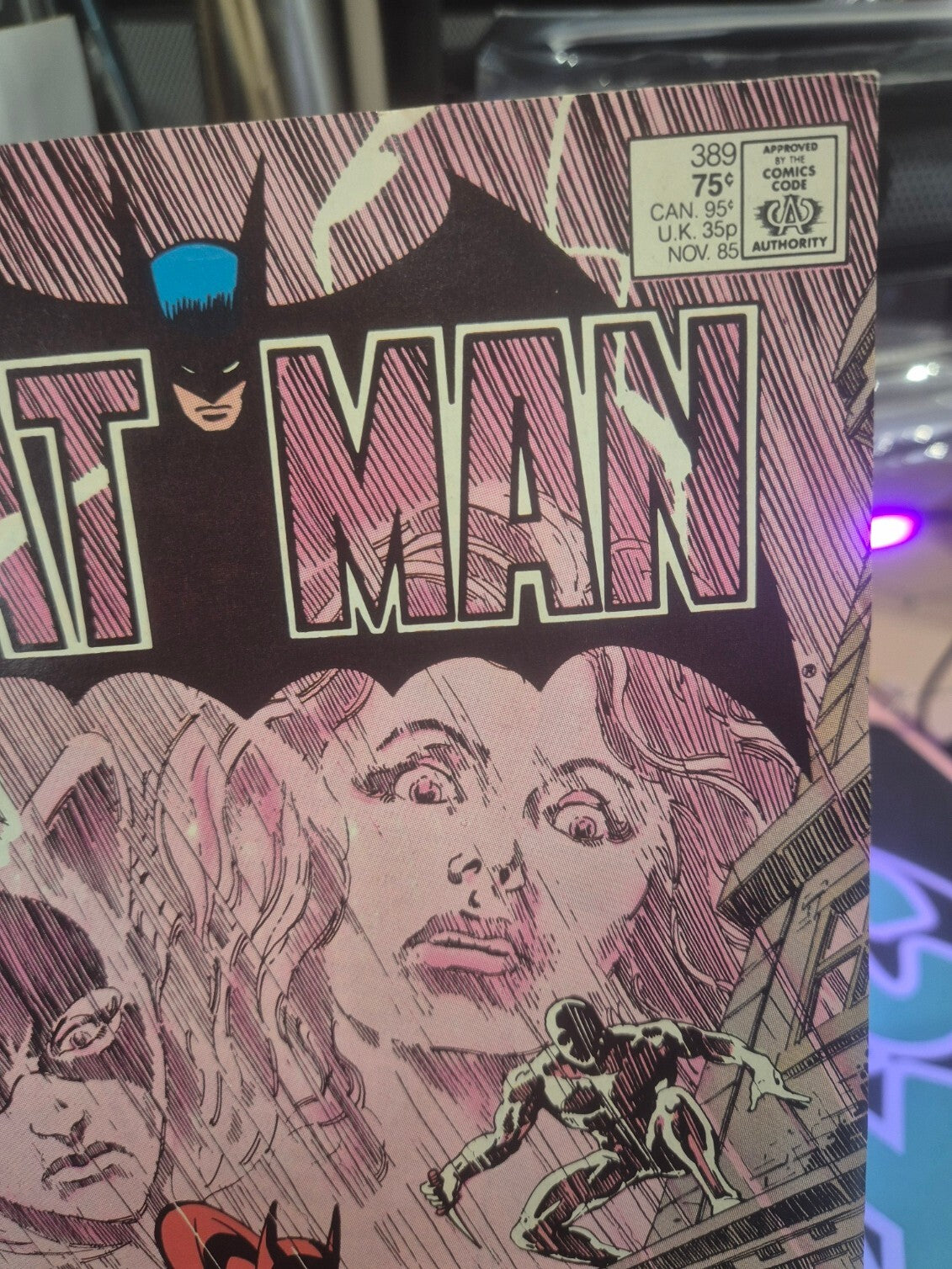 Batman #389, 1985, DC, Infitinite Earth Crossover, VF/VF+
