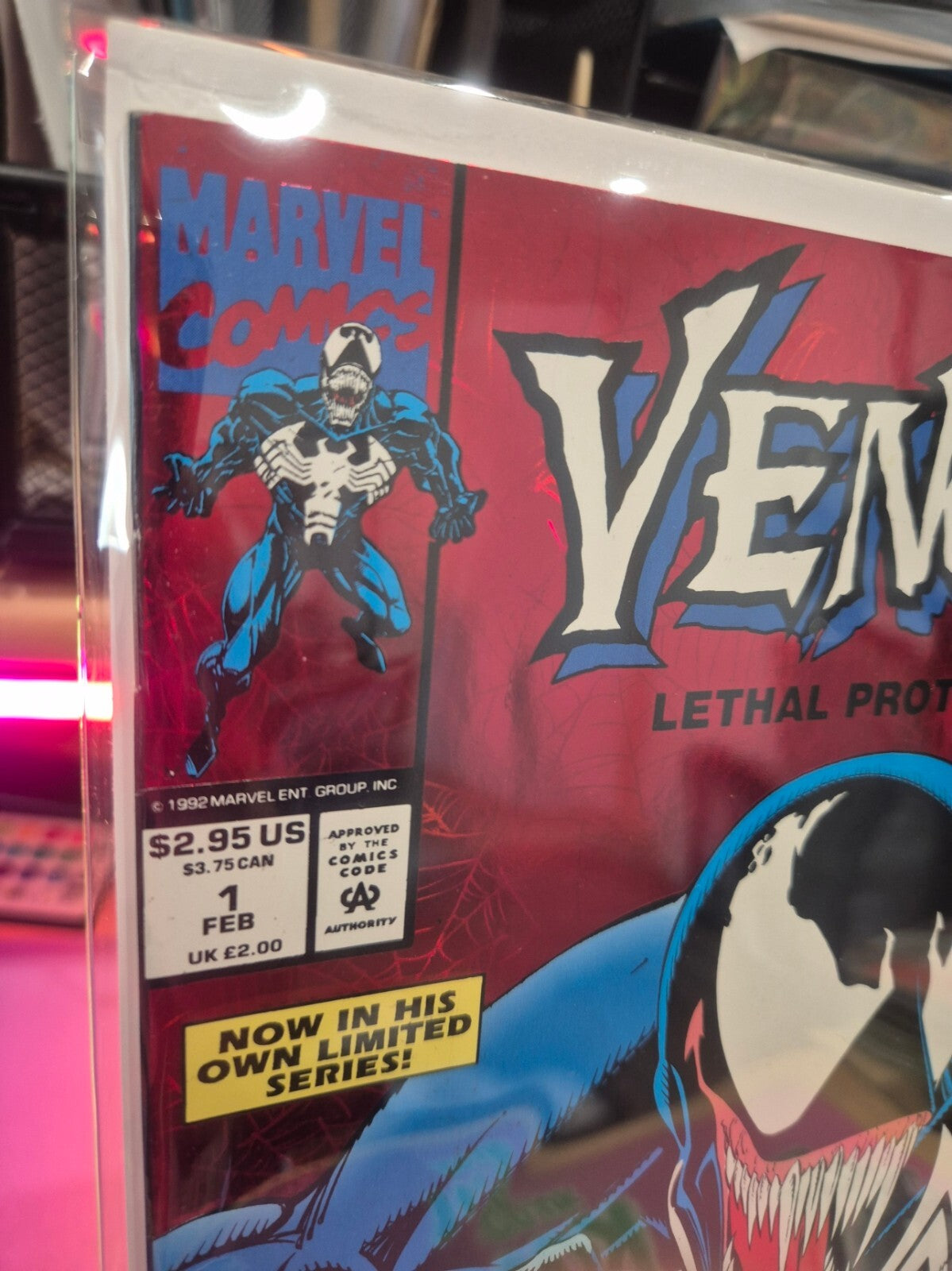Venom: Lethal Protector #1, 1st solo series of Venom, NM/M 9.8
