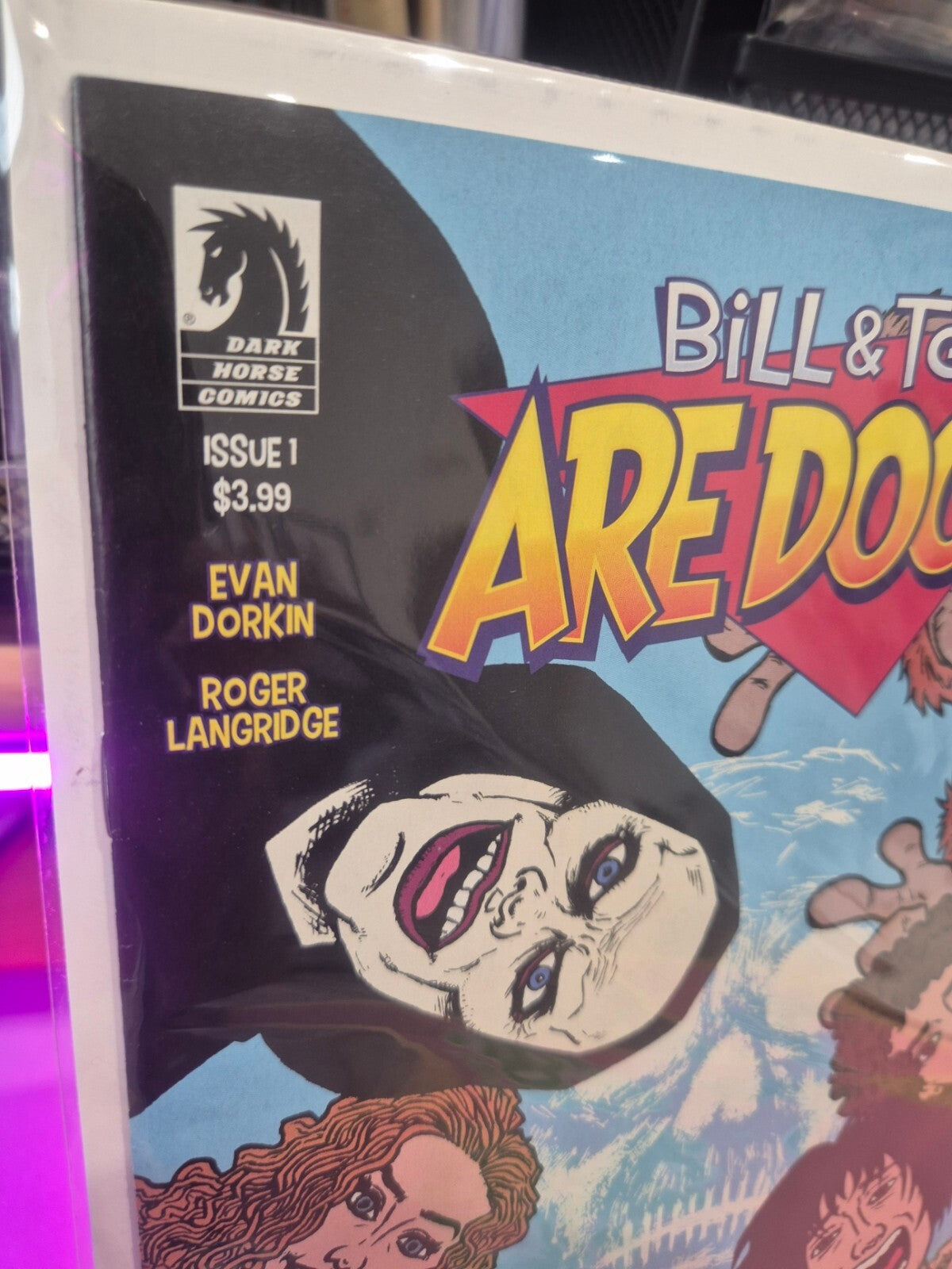 Bill & Ted Are Doomed #1, Dark Horse Comics, Dorkin Cover, NM+