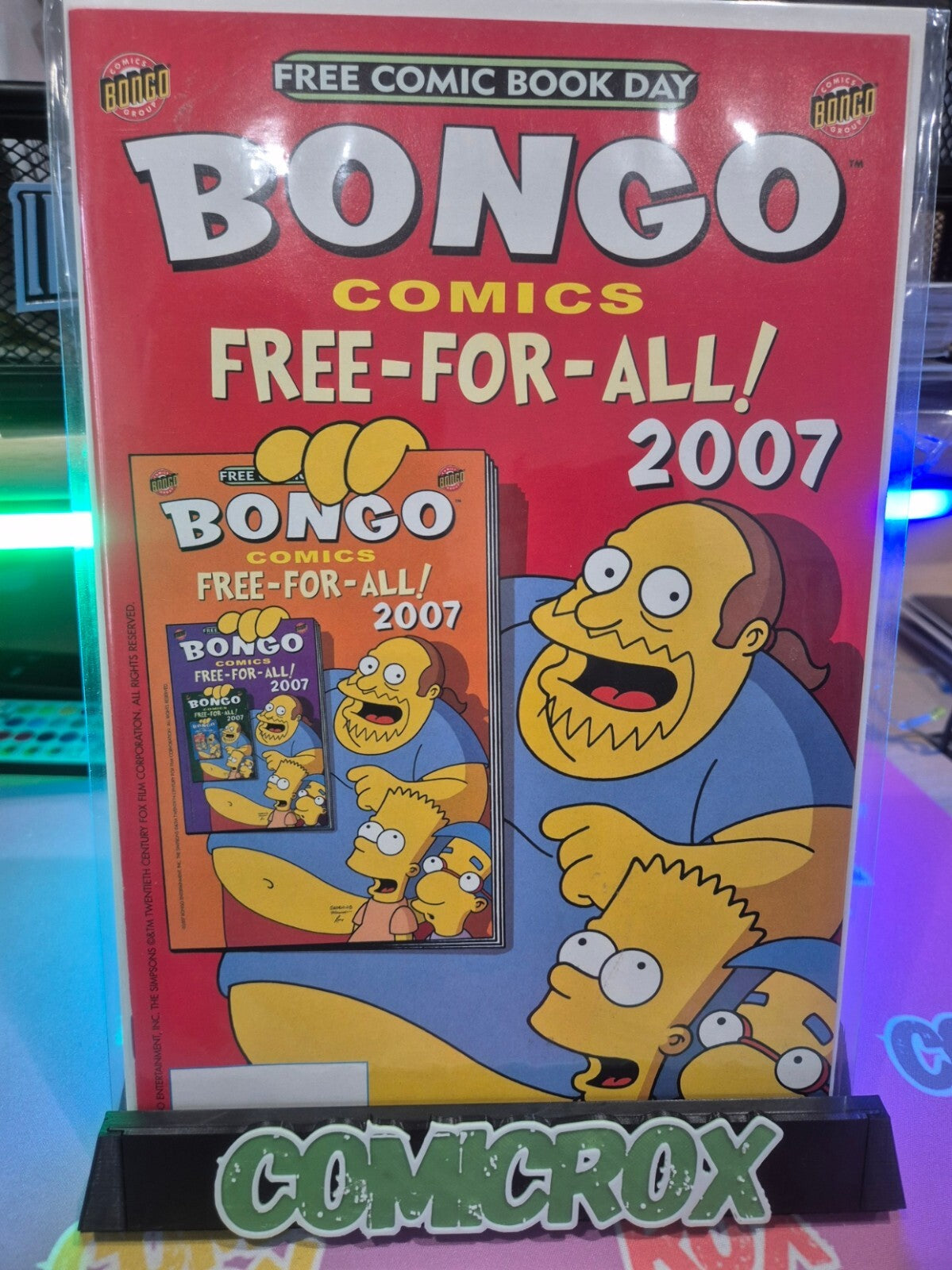 Bongo Comics, Simpsons, Free-For-All, 2007, NM