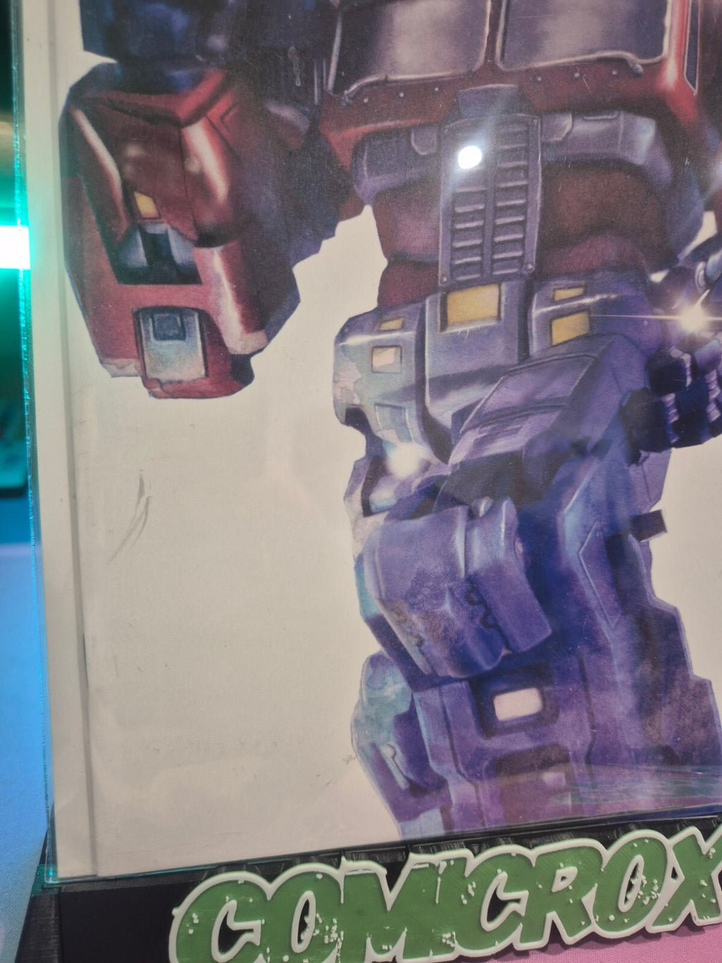 Transformers #25, Marco Turini Rare Exclusive Spotlight Variant, Ltd. 750, NM