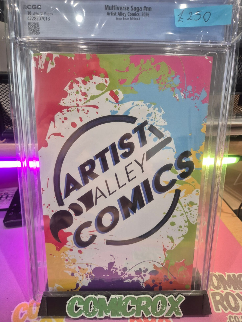 Multiverse Saga #nn, CGC 10.0 Gem Mint! Batgirl & Supergirl, Artist Alley