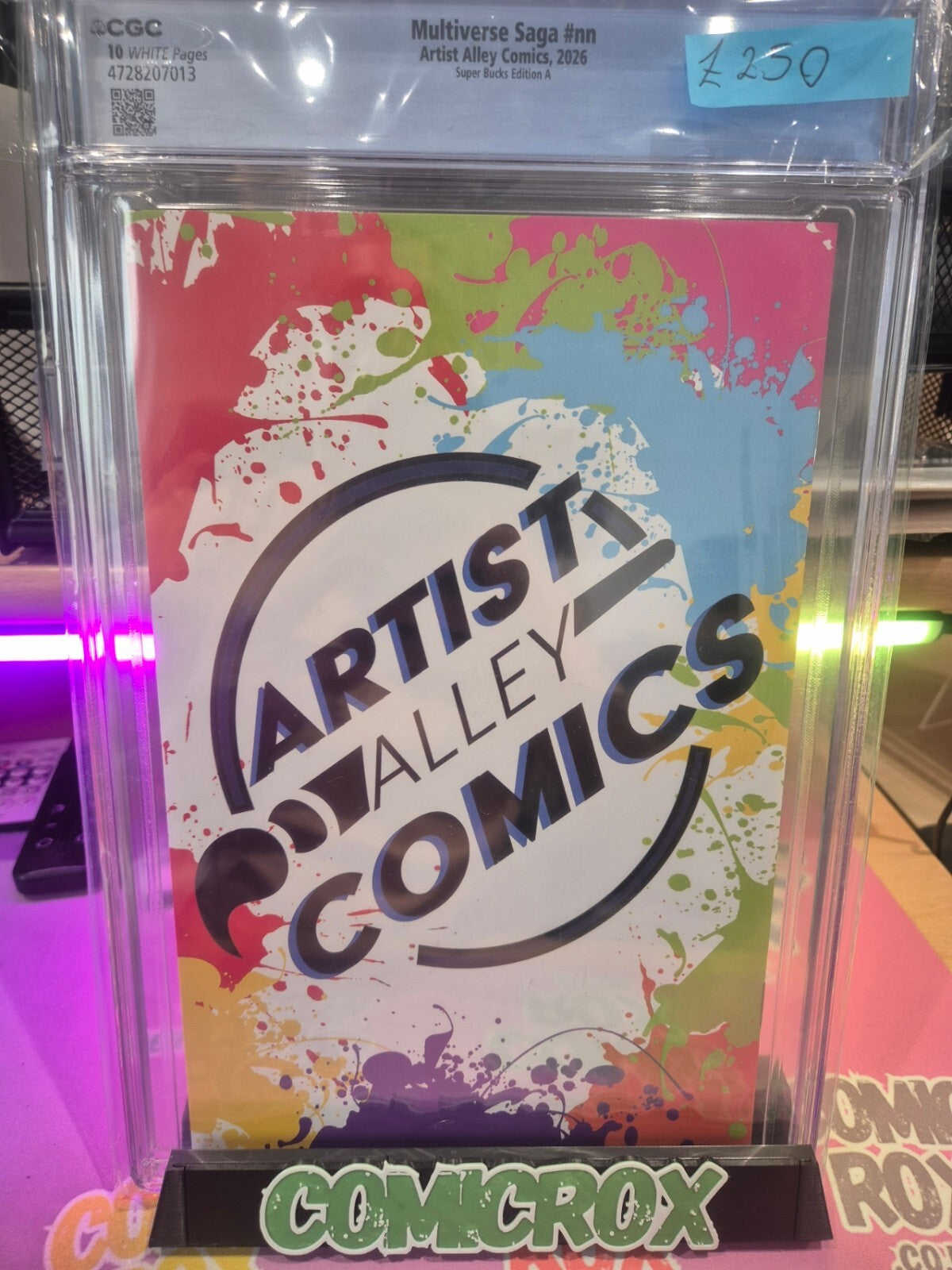 Multiverse Saga #nn, CGC 10.0 Gem Mint! Batgirl & Supergirl, Artist Alley