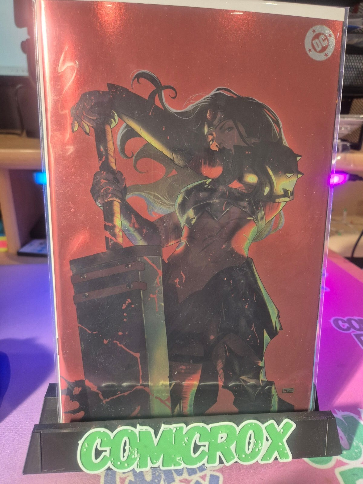 Absolute Wonder Woman #20, 2026, Taurin Clarke Exclusive Foil Variant Ltd. 1000