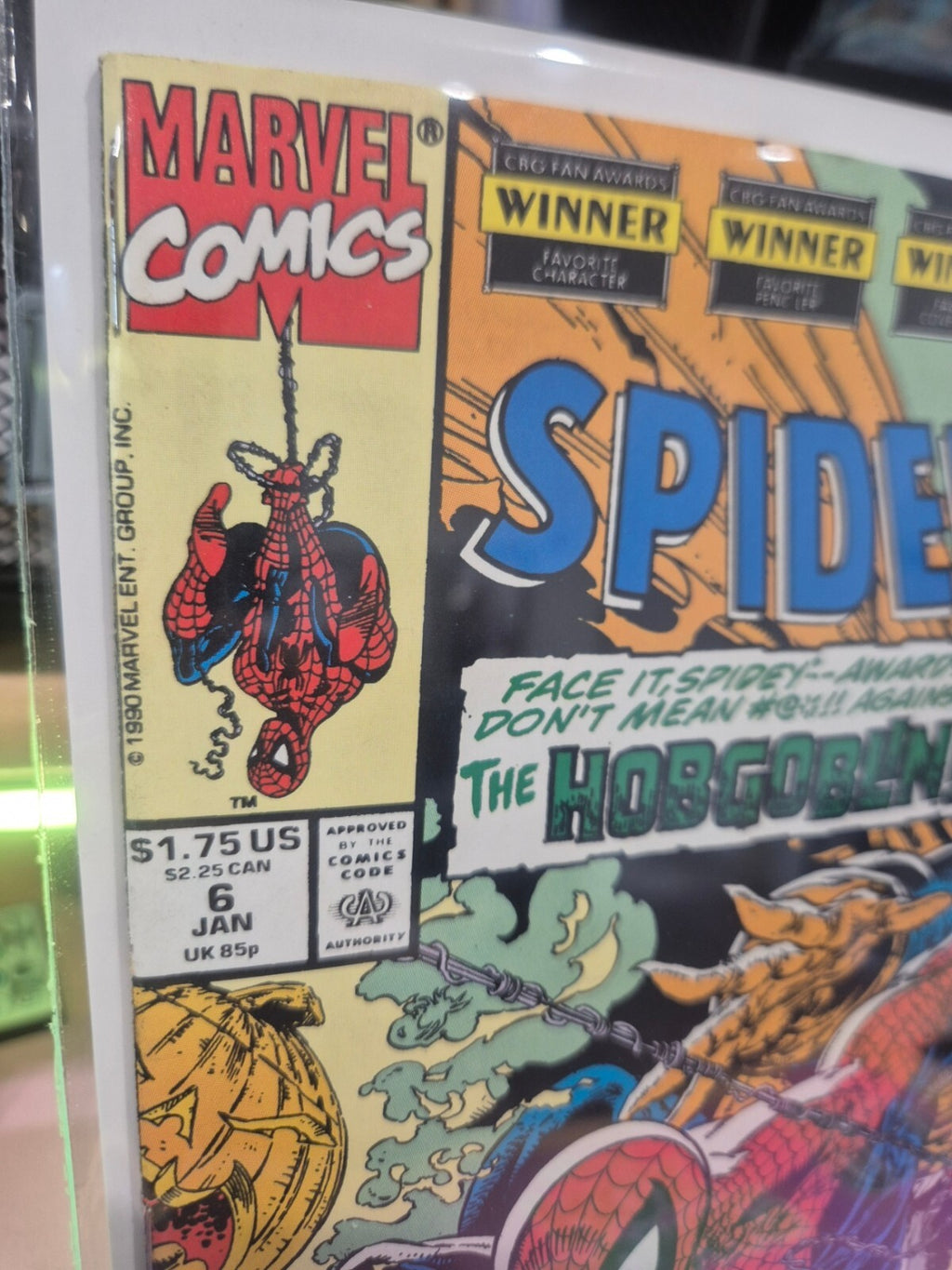 Spider-Man #6, 1990, Todd Mcfarlane Art & Story, NM/M 9.8