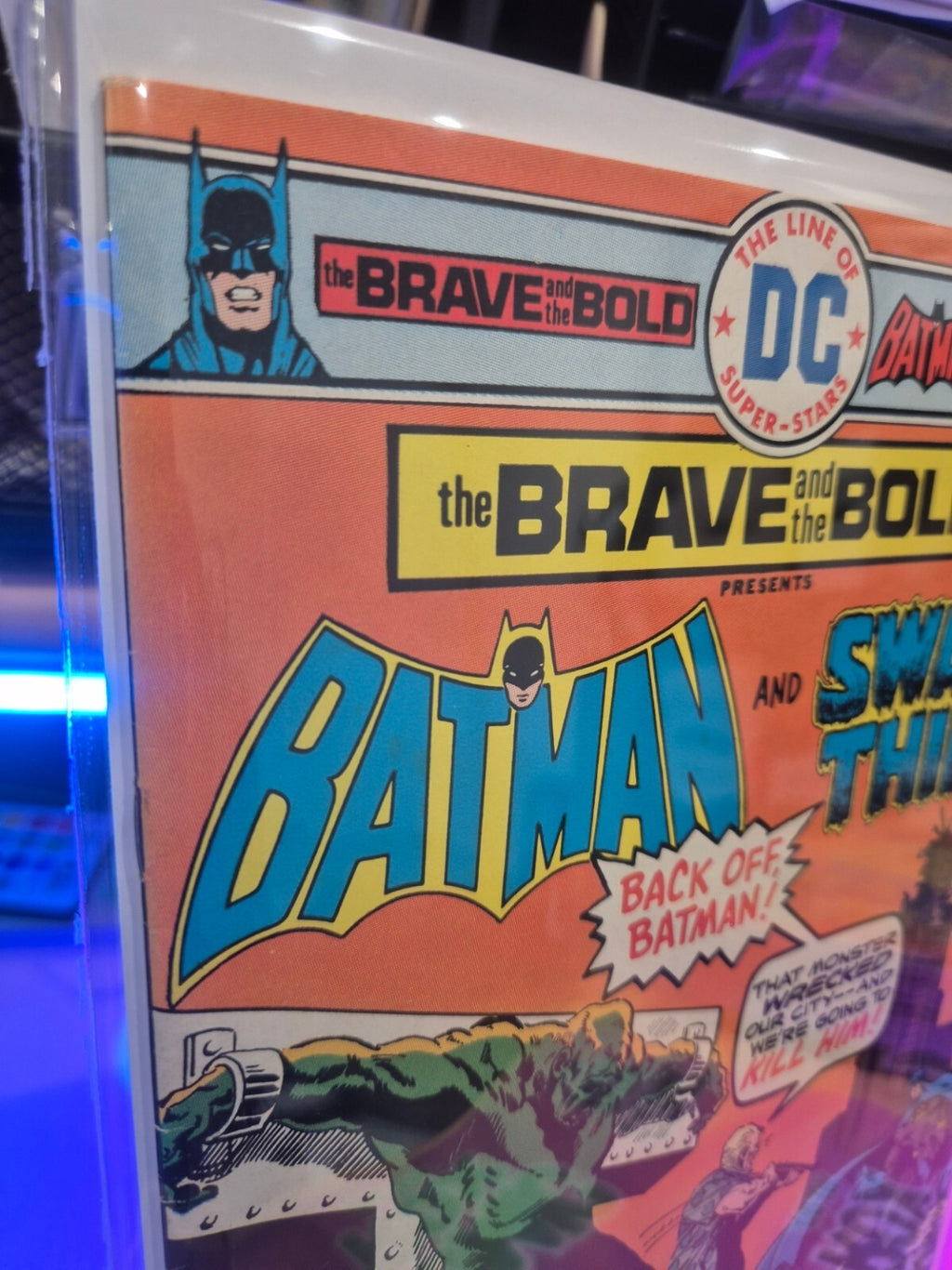 The Brave and the Bold #122, 1975, Batman & Swamp Thing, High Grade FN/VF