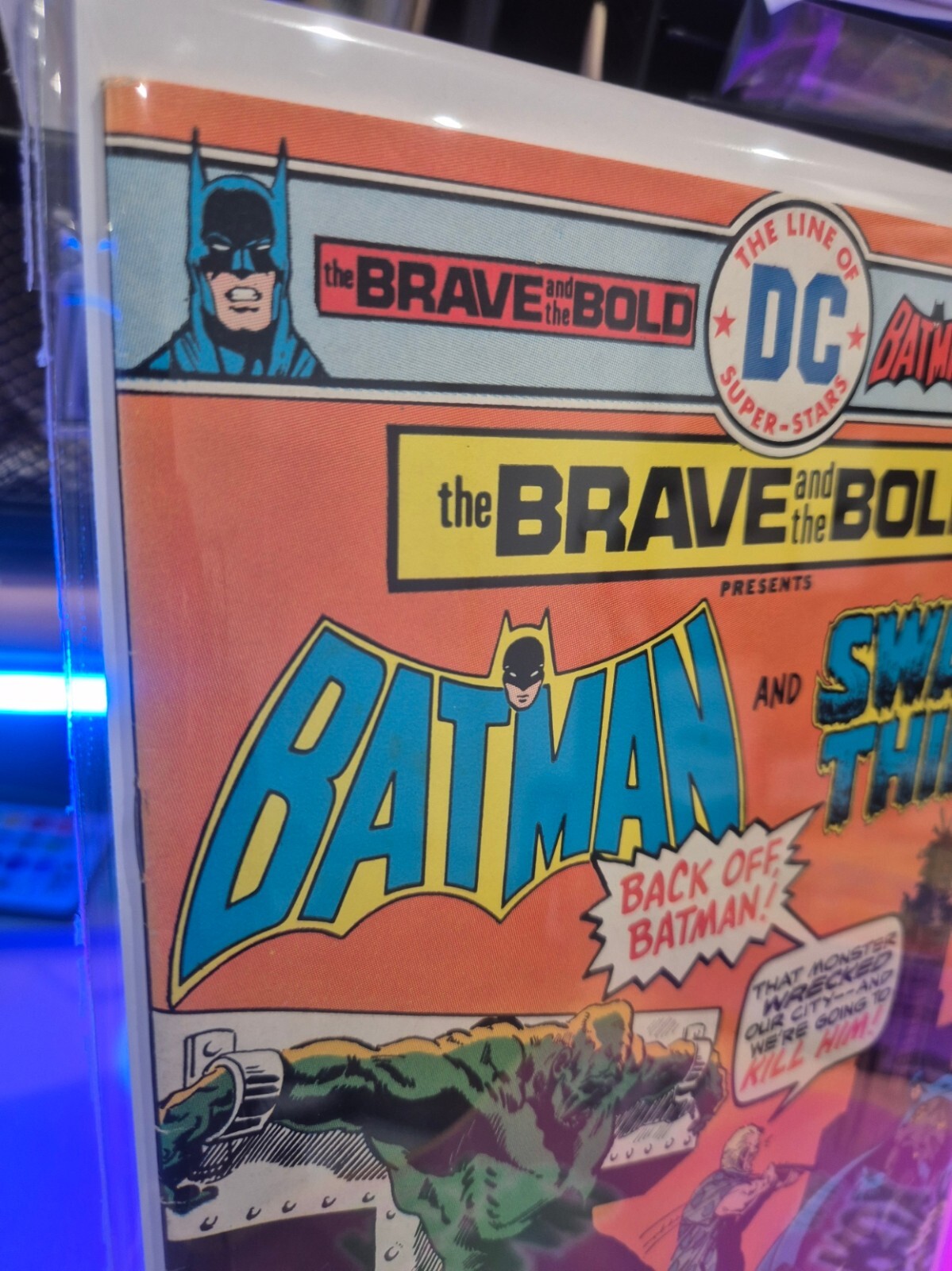 The Brave and the Bold #122, 1975, Batman & Swamp Thing, High Grade FN/VF