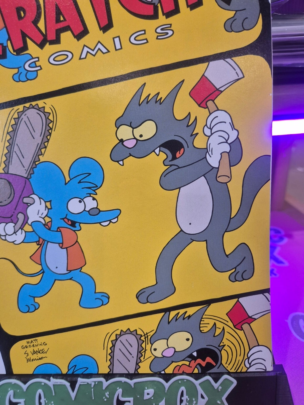 Itchy & Scratchy #2, 1994, Bongo, V High Grade, 9.8 Contender