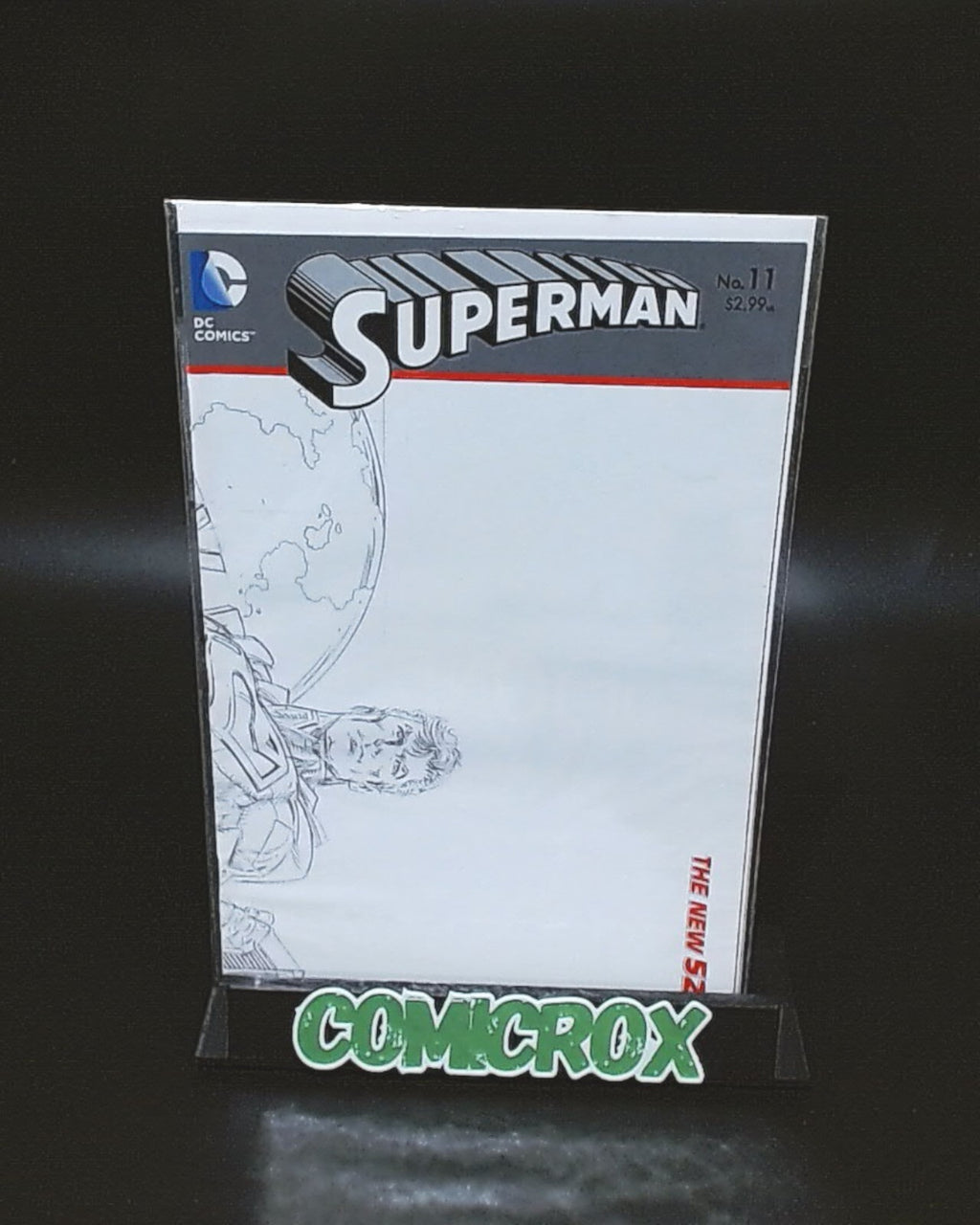 Superman New 52 Issues #5 to 12, Rare 1:25 Incentive Sketch Variants, 8 Books, All NM