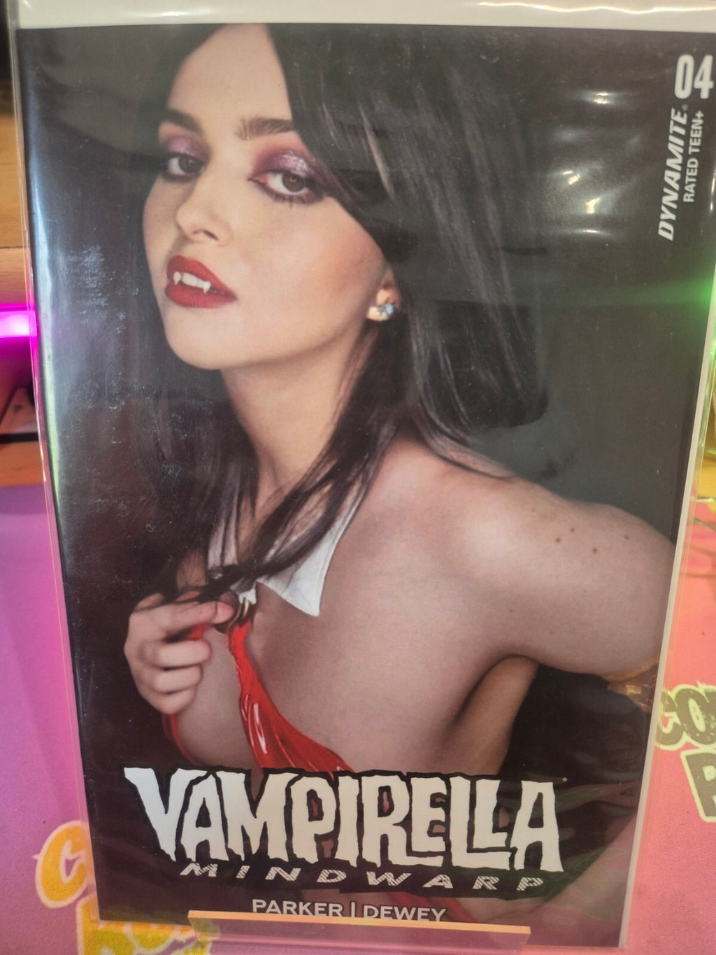 Vampirella: Mindwarp #4, 2022, Katie Baker Cosplay Photo Cover, NM