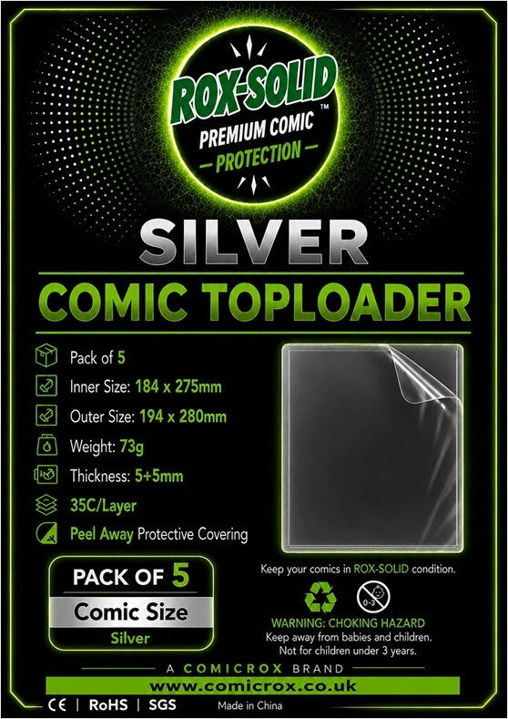 COMING SOON ** Rox-Solid SILVER TOPLOADERS