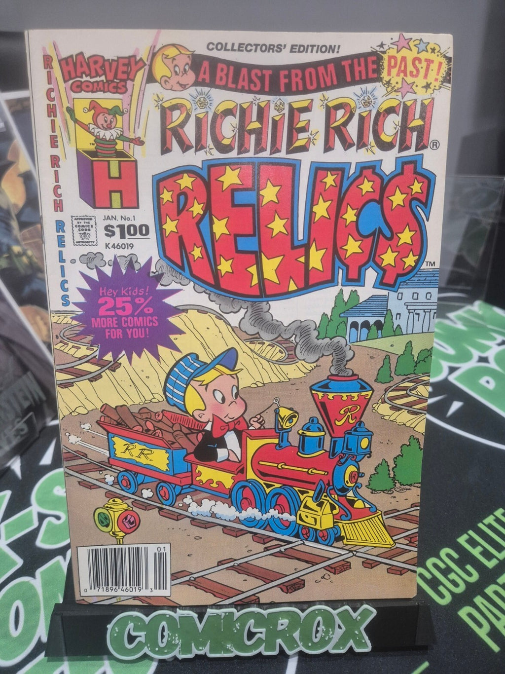 Richie Rich Relics #1, 1988, Harvey Comics, NM- 9.2
