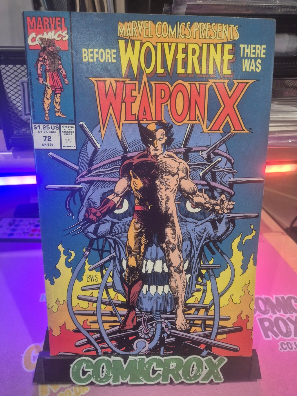 Marvel Comics Presents #72, 1991, Wolverine, 1st Appearance Weapon X,  VF/VF+