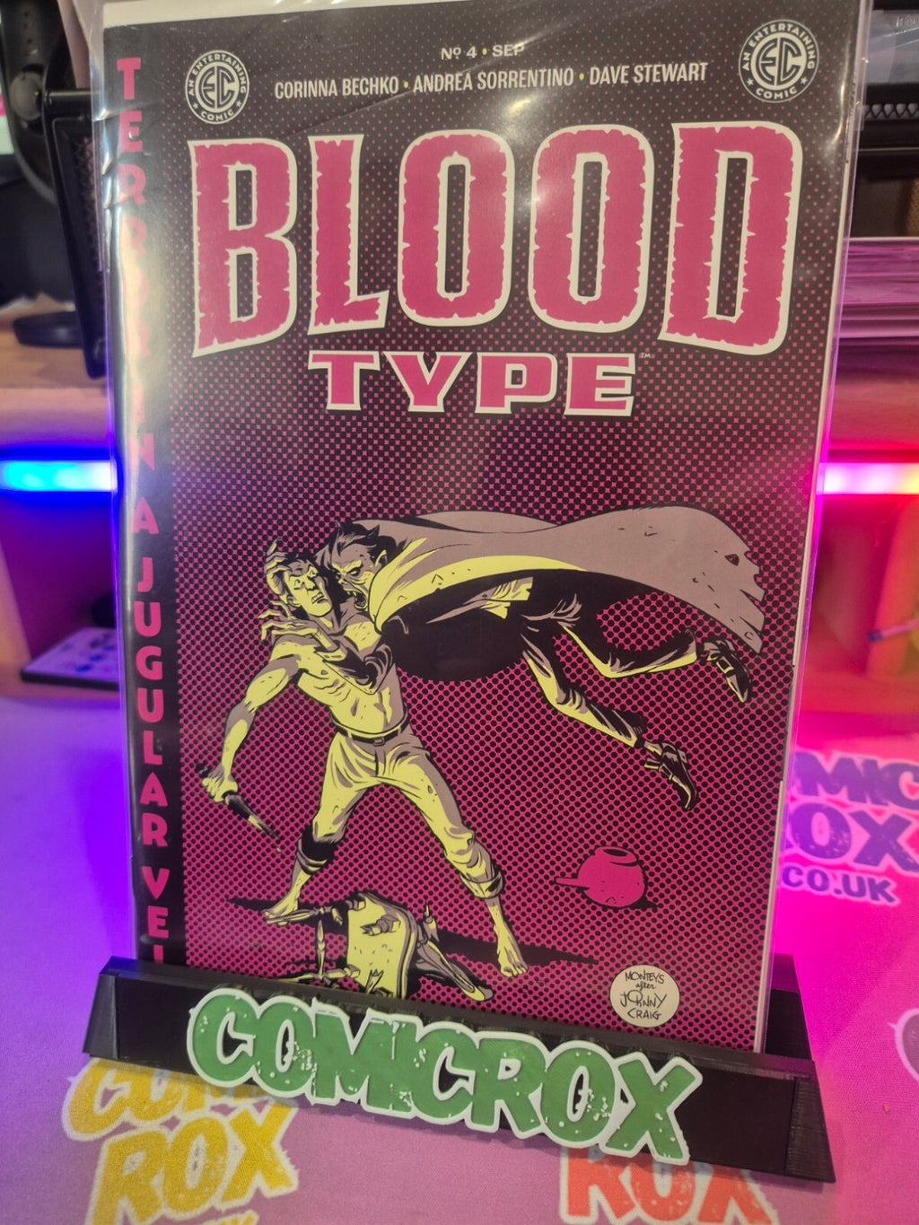 Blood Type #4, 2025, Albert Monteys 1:10 Incentive Variant, NM