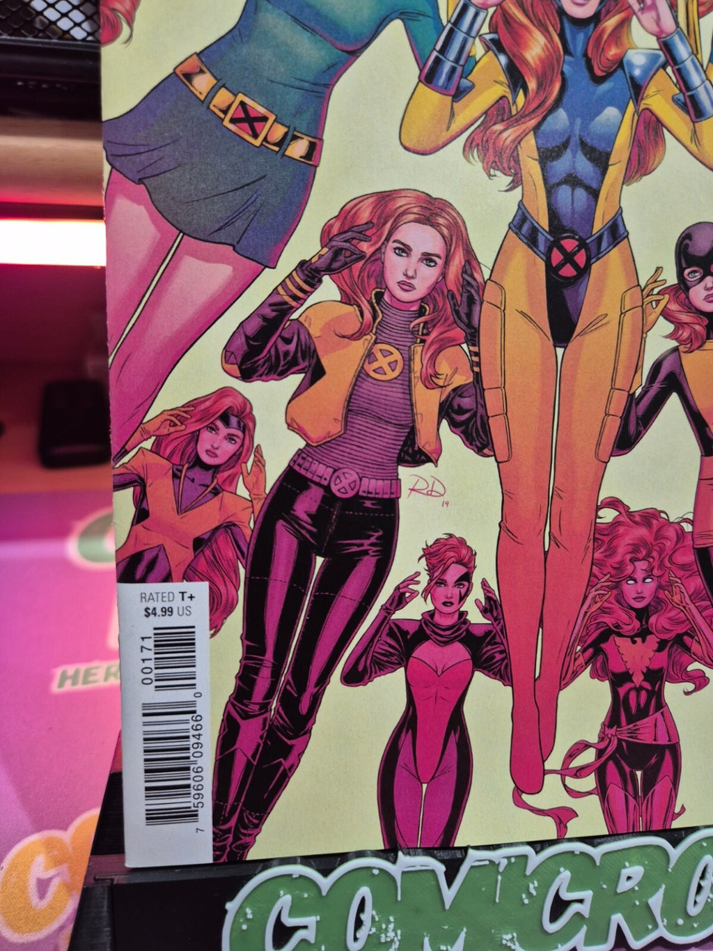 X-Men #1, 2019, Russell Dauterman RARE 1:50 Incentive Variant, NM+