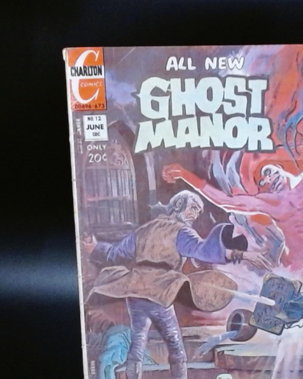 Ghost Manor #12, 1973, Charlton Comics, Very Nice Condition FN/FN+ 6.0+
