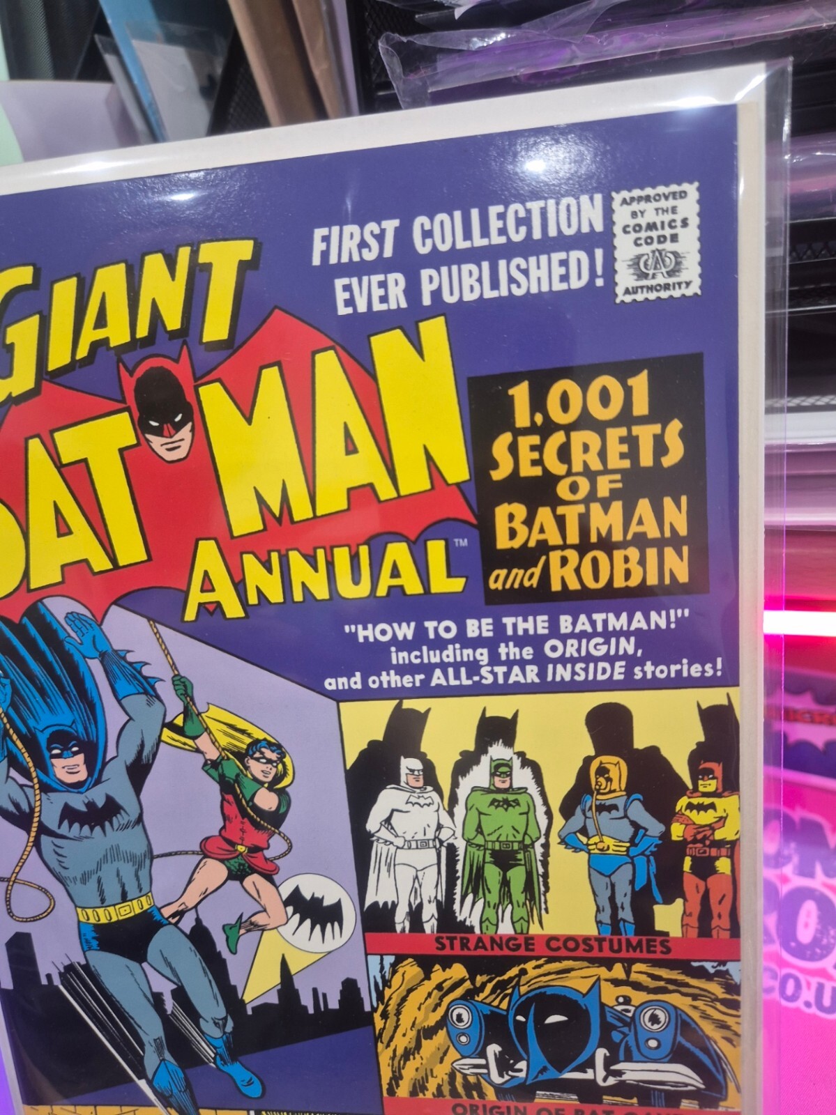 Giant Batman Annual #1, 1999 Reprint Edition, 1st Batcave, NM+ 9.6