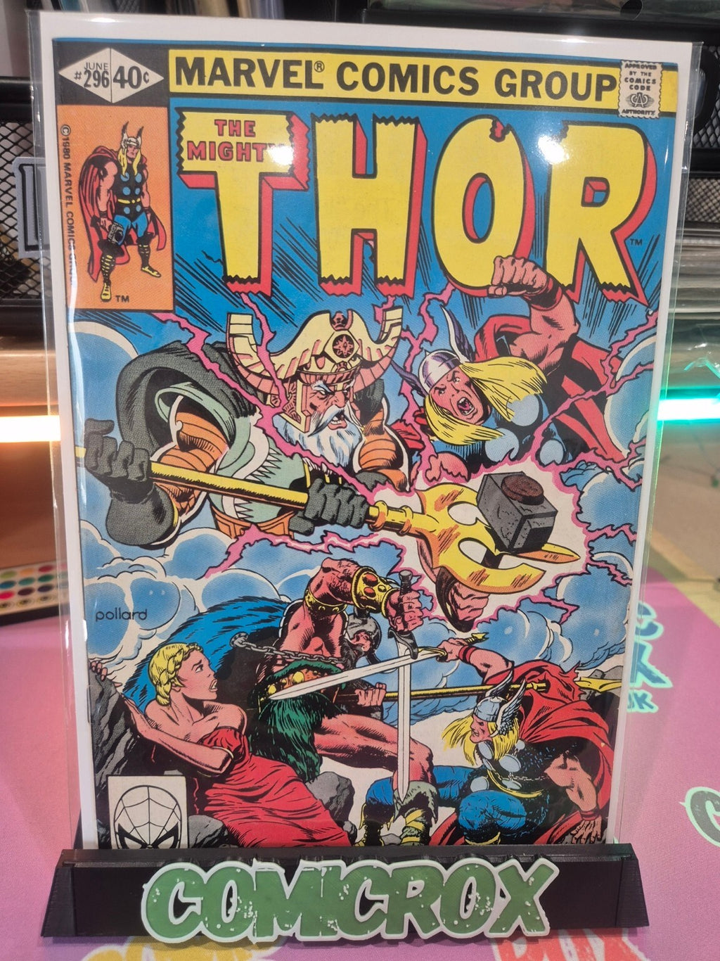 Thor #296, 1980, Cents Copy, V High Grade, NM