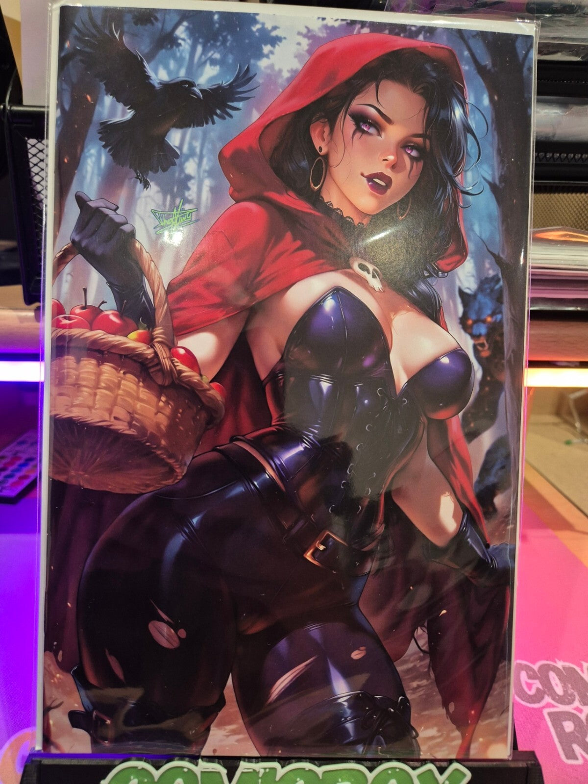 Artist Alley Comics Multiverse Saga #1, Little Red Riding Hood, Dhaxina Cover