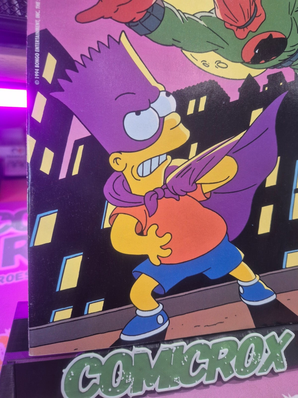 Bartman #2, 1994, Bongo Comics, V High Grade, NM/NM+