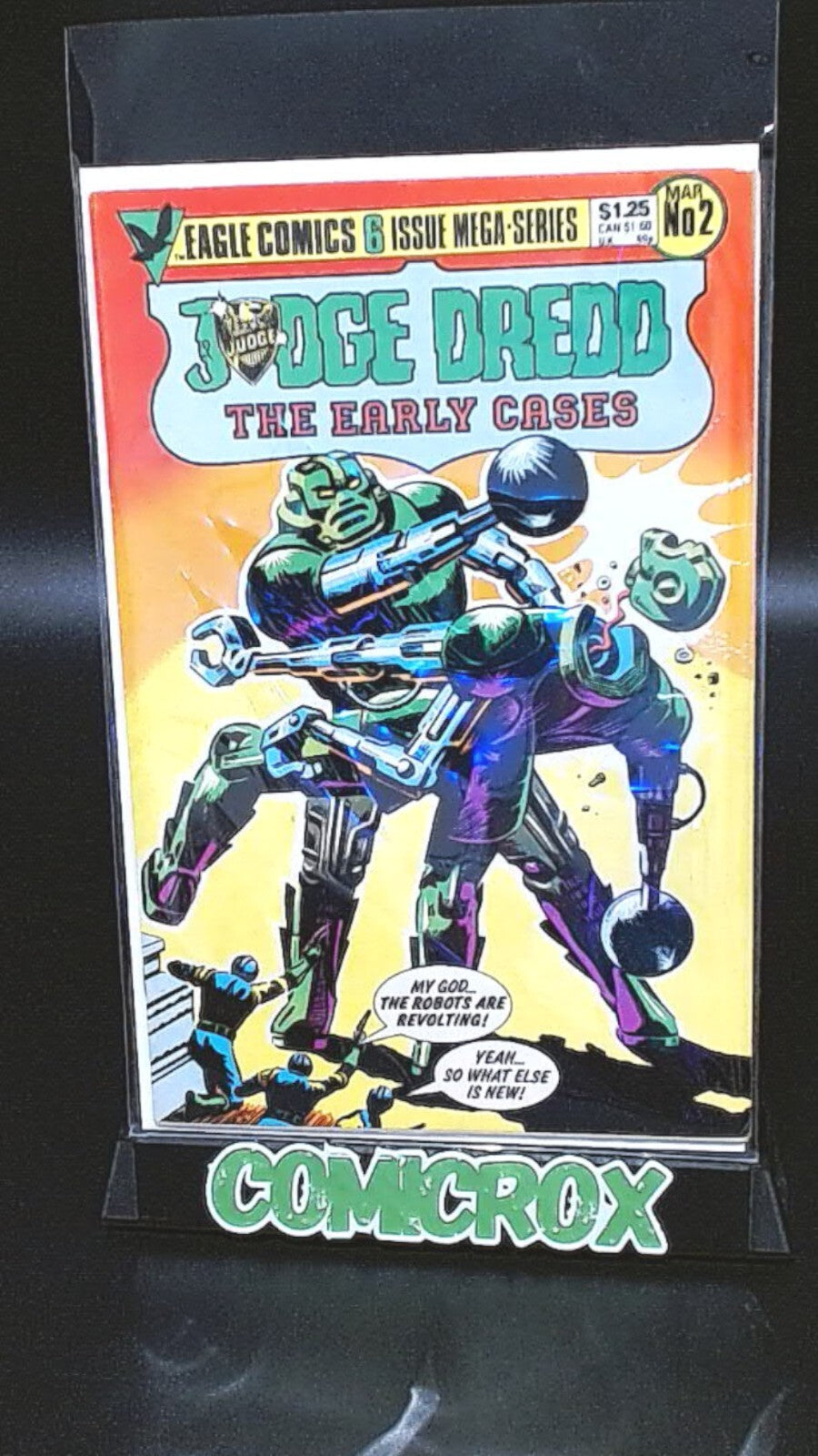 Judge Dredd: The Early Cases #2, 1986, Eagle Comics, VF