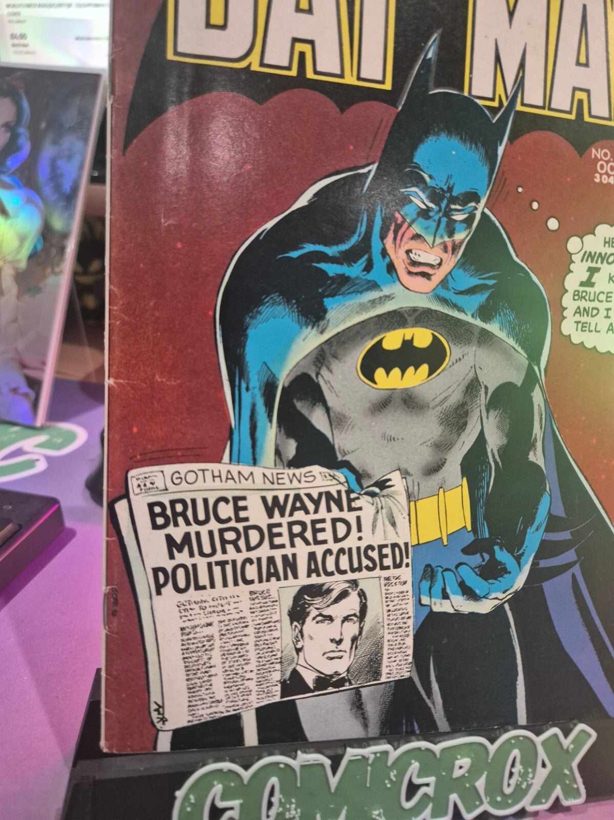 Batman #245, 1972, Classic Neal Adams Cover, FN+ or Higher