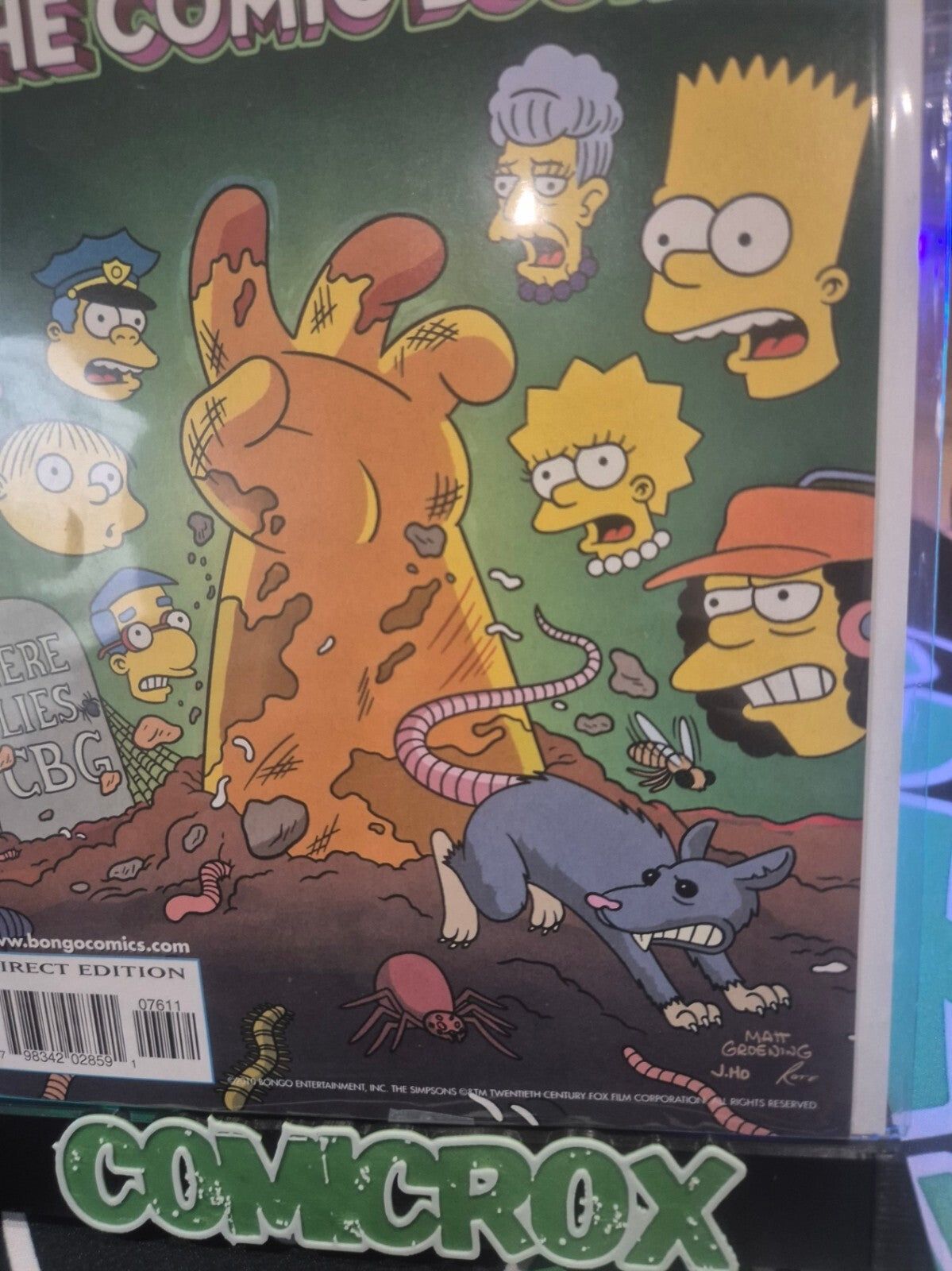 Comic Book Guy #5, 2011, Bongo Comics, Simpsons, NM