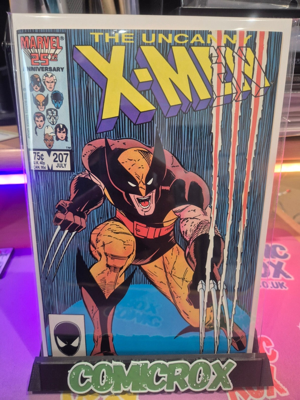 Uncanny X-Men #207, 1986, VF/NM 9.0/9.2
