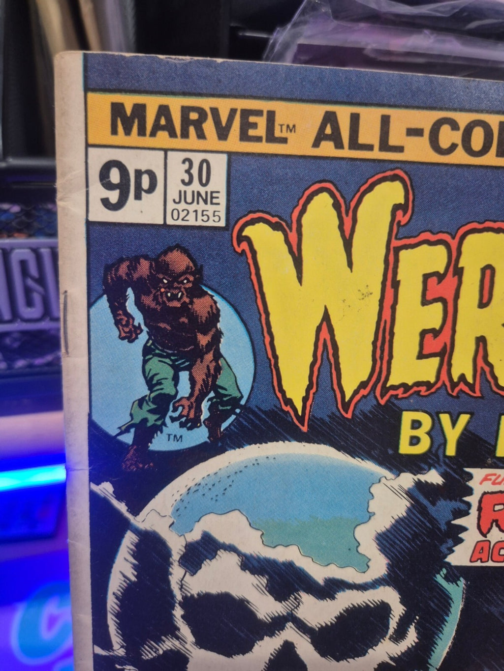 Werewolf by Night #30, 1975, UK Price Variant, FN 6.0/6.5+