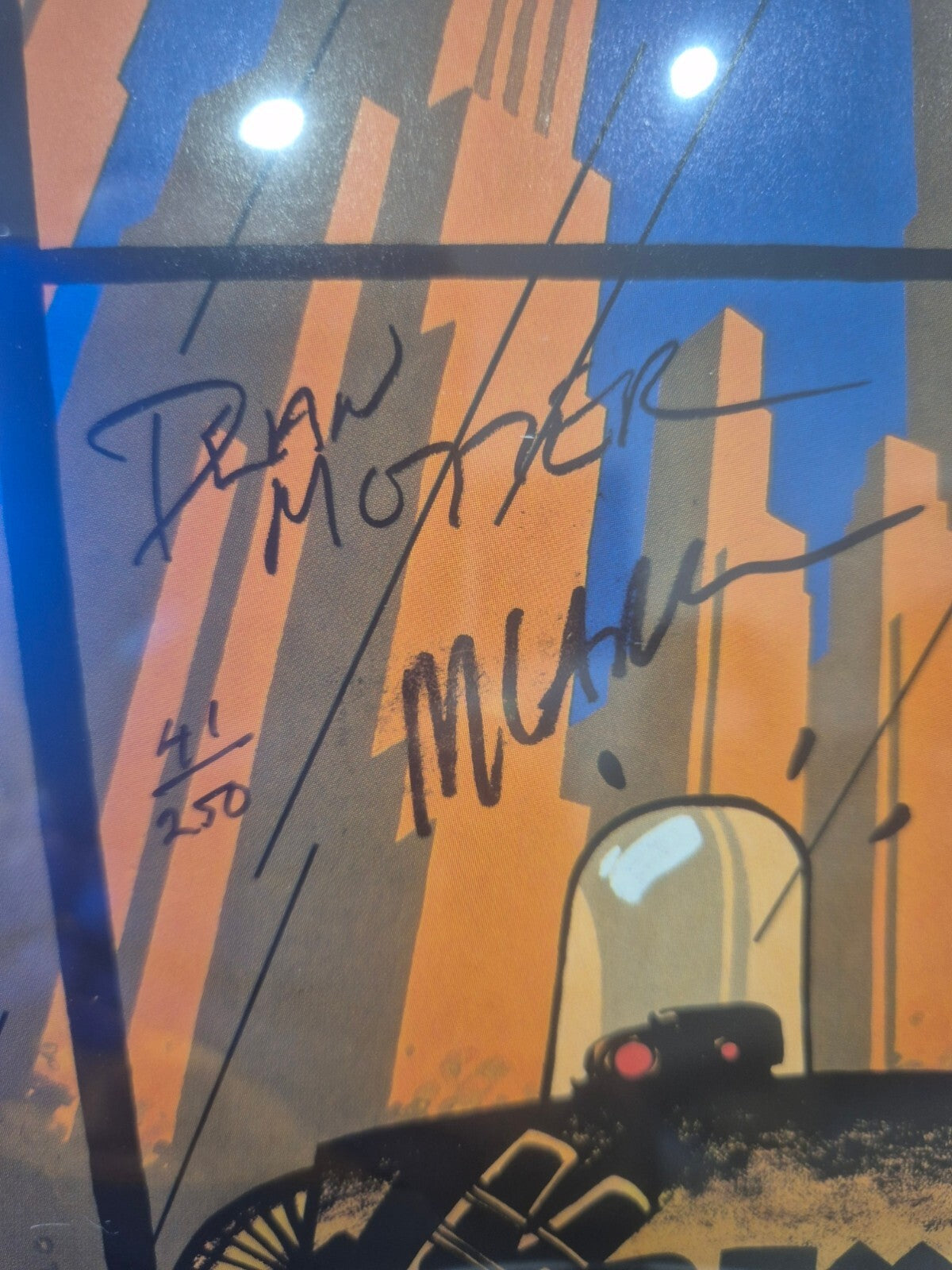 Terminal City: Aerial Graffiti #1, DOUBLE SIGNED by Dean Motter & Michael Lark