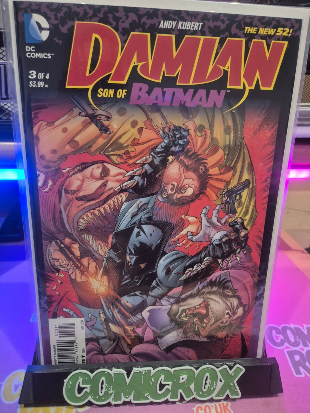 Damian: Son of Batman Complete Set #1-4 (4 Books), 2014 All NM
