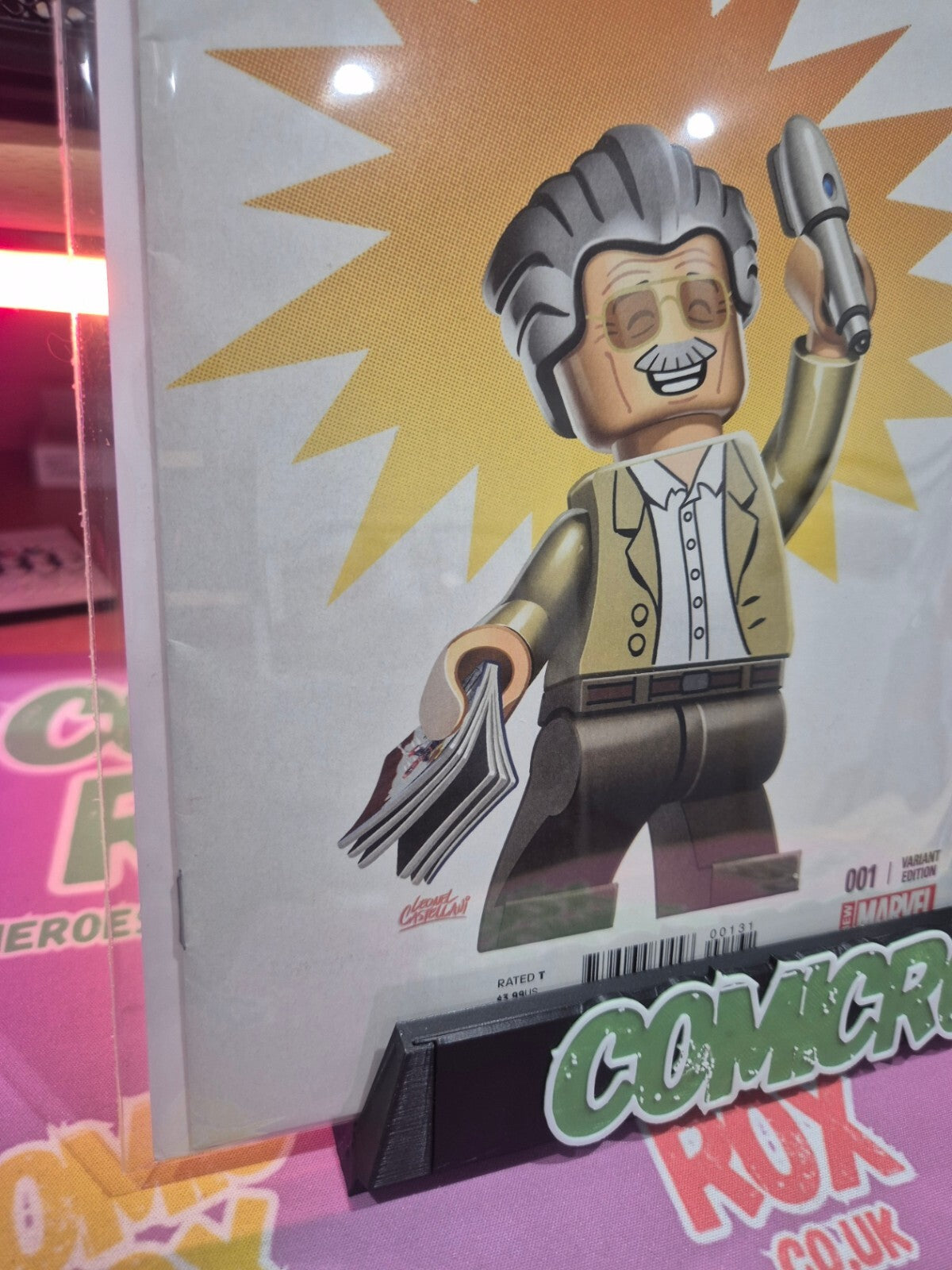 Rocket Raccoon #1, 2014, Stan Lee Lego Variant, VF/NM