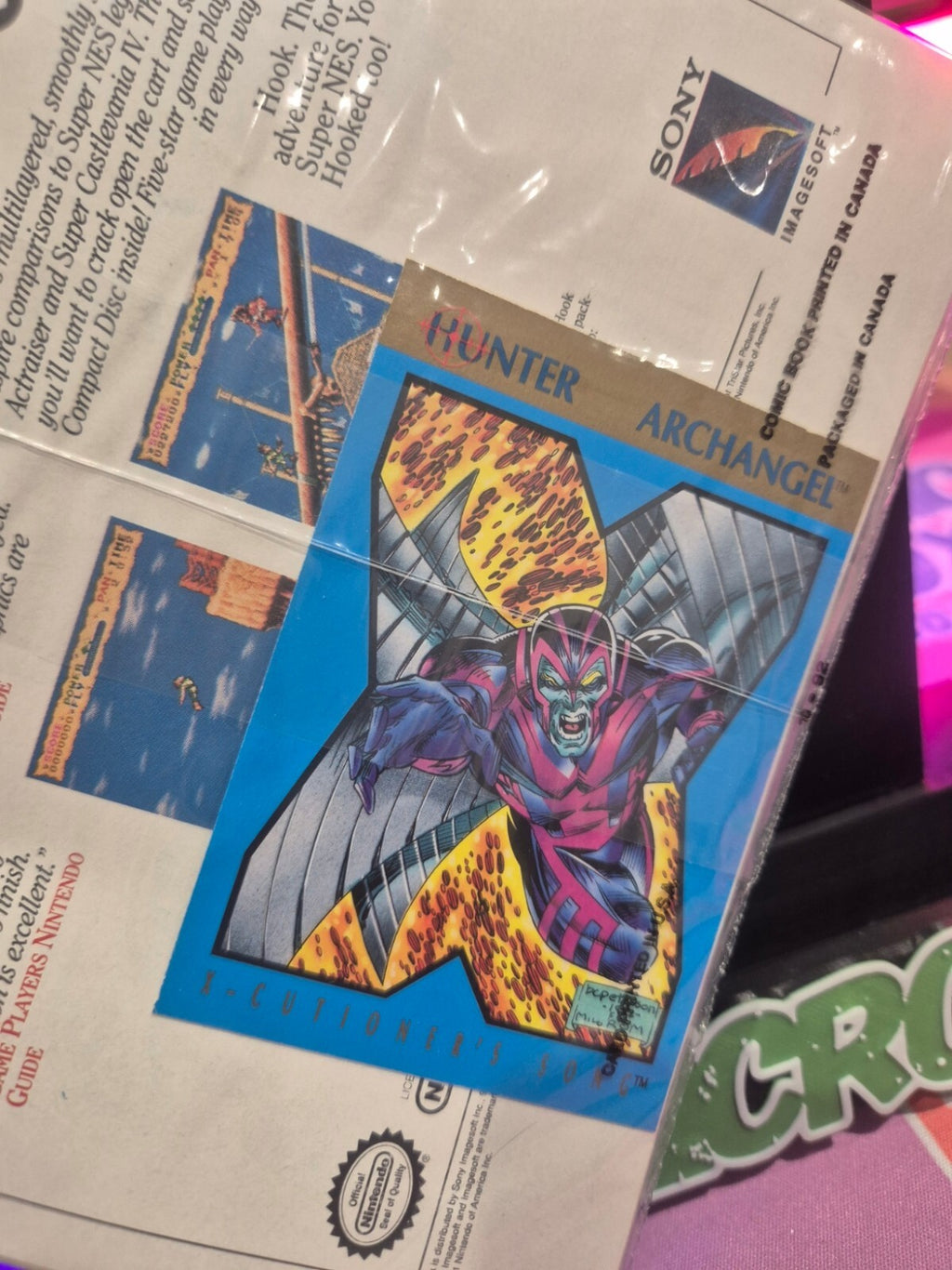 X-Men #16, 1993, X-Cutioners Song, Unopened Polybag with Trading Card, NM